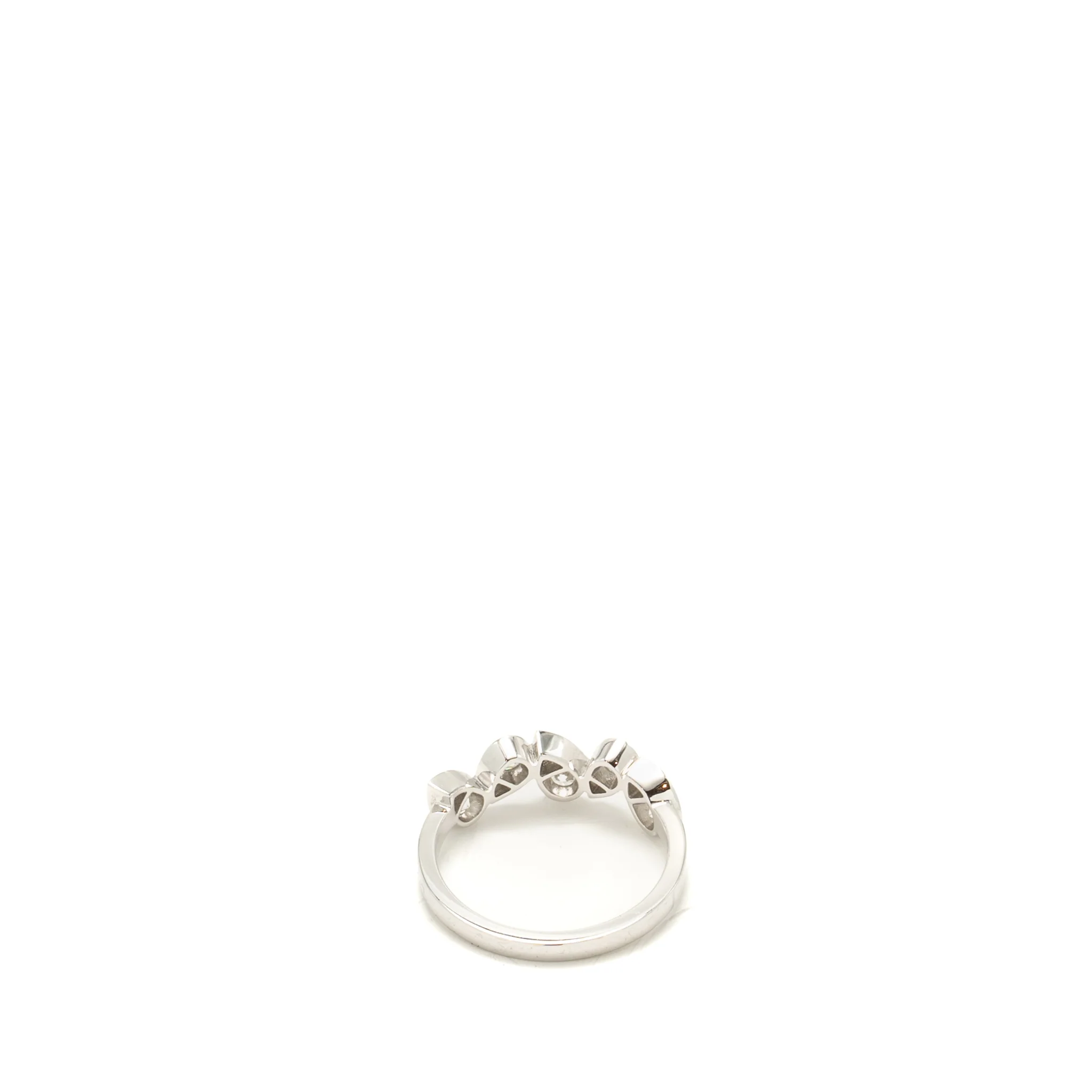 Chaumet size 53 Josephine ronde D’aigrettes ring white gold with diamonds - Image 4