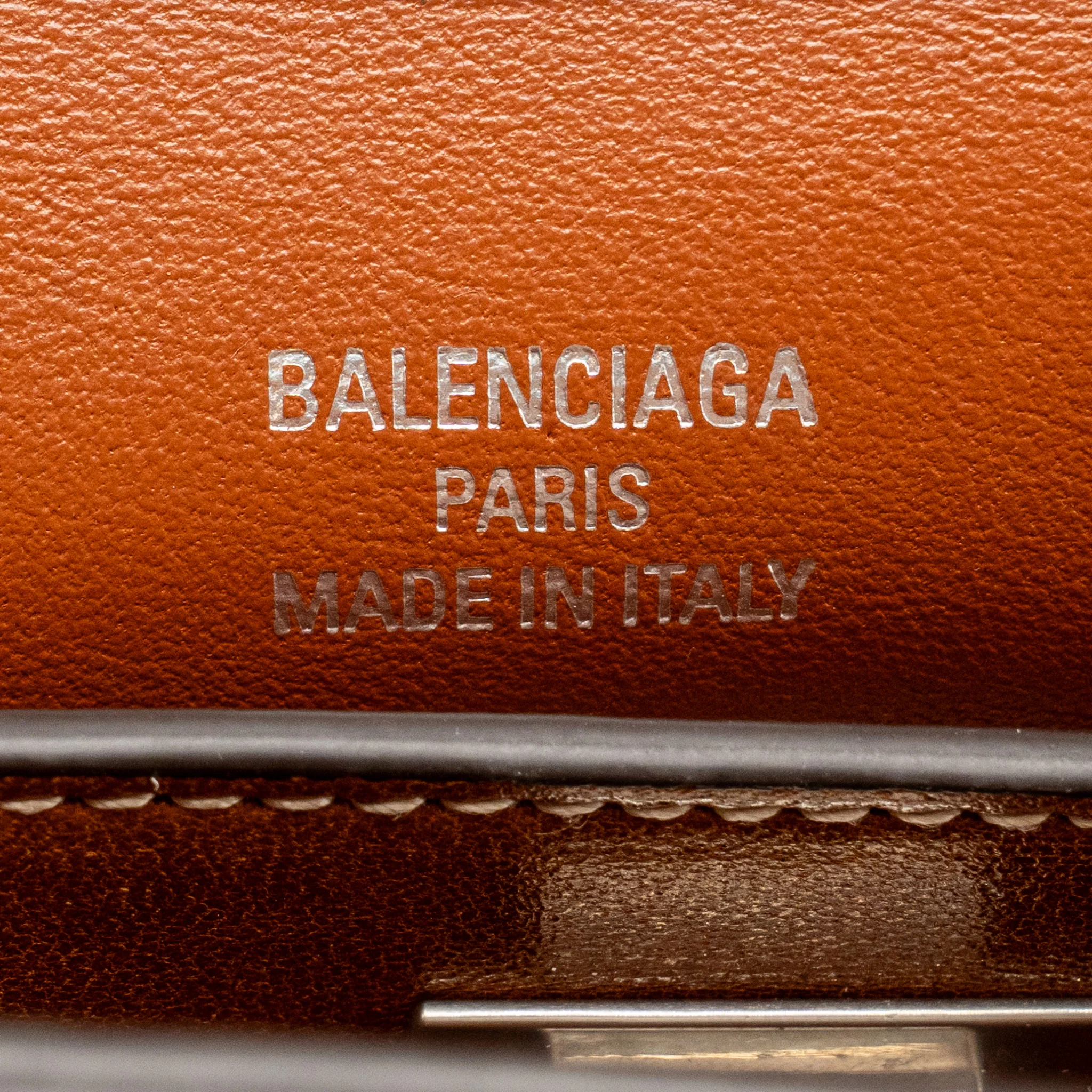 Belenciaga Rodeo Small Tanned Lambskin Tan Cowboy Ruthenium SHW - Image 15