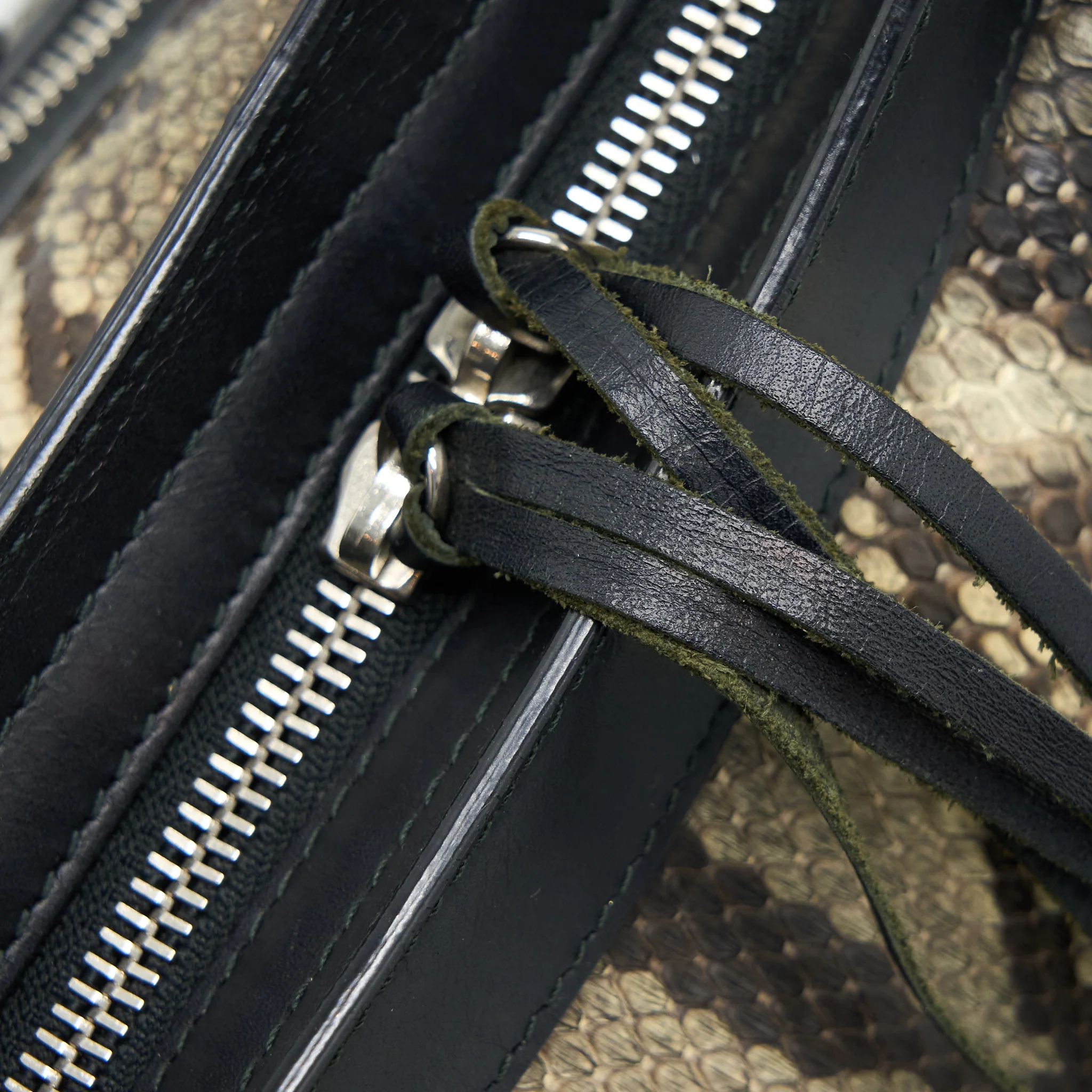 Balenciaga Classic City Python Leather SHW - Image 10