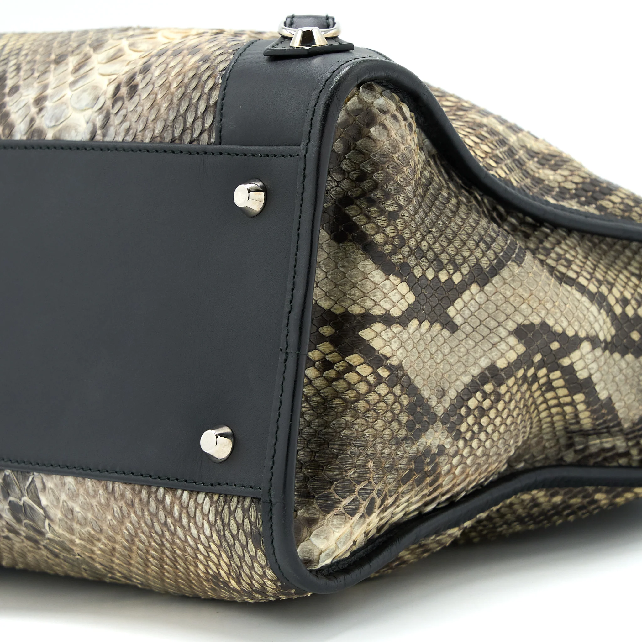 Balenciaga Classic City Python Leather SHW - Image 13