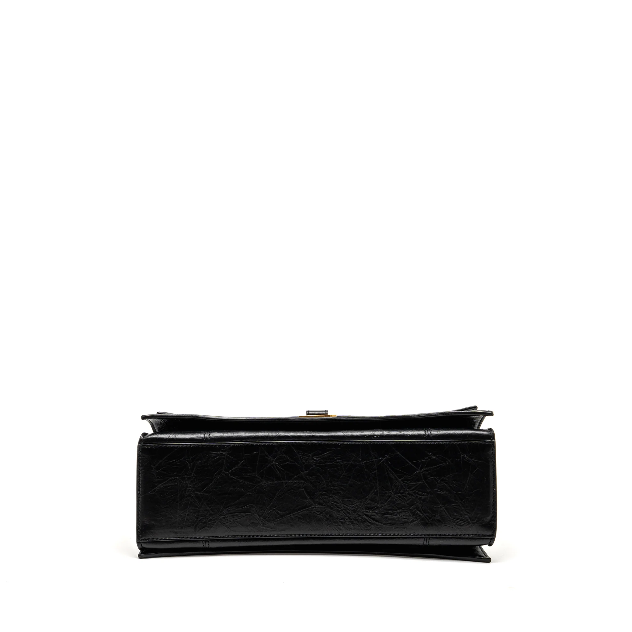 Balenciaga Medium Women’s Crush Chain Bag Calfskin Black GHW - Image 5