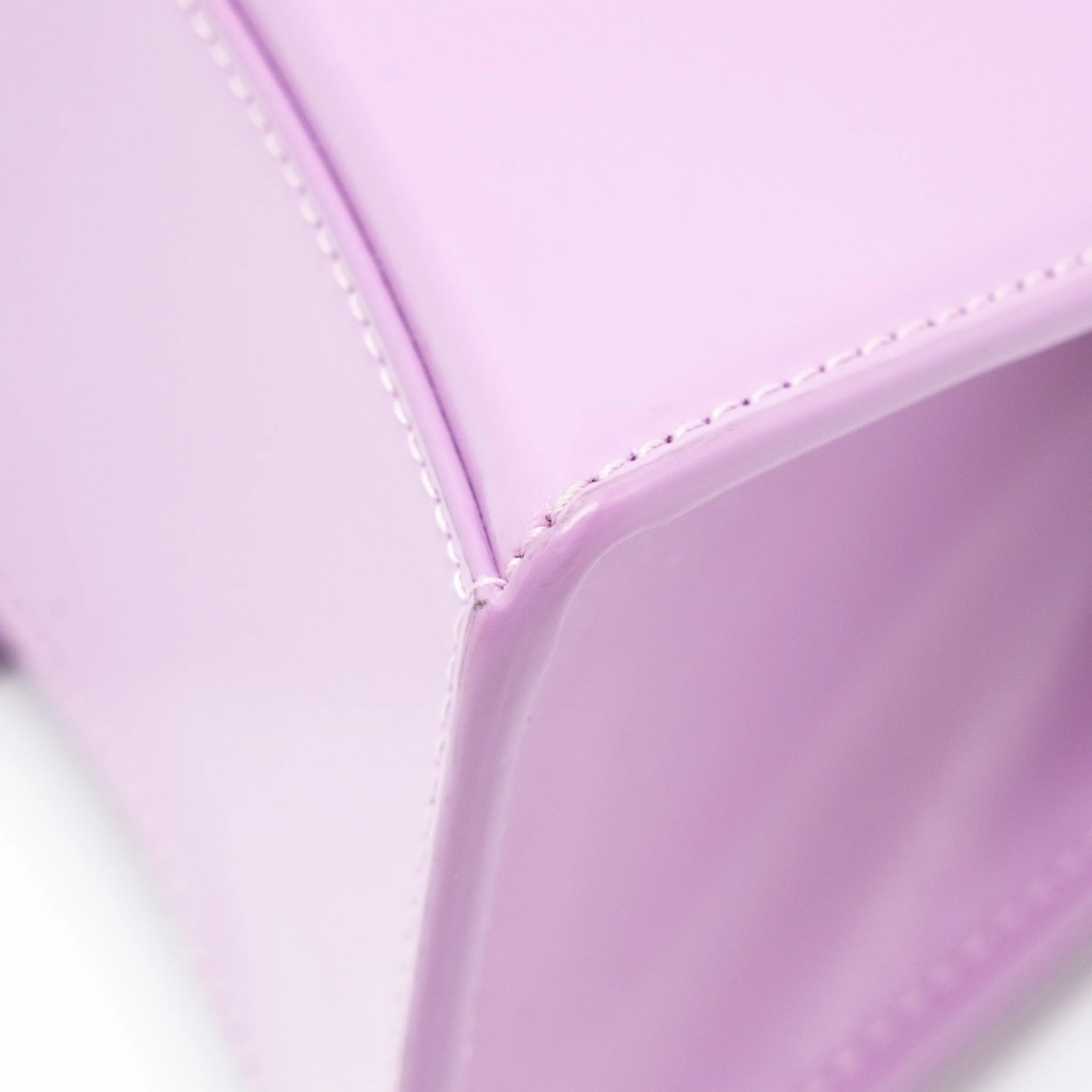 Balenciaga Small Hourglass Bag Calfskin Light Purple SHW - Image 10