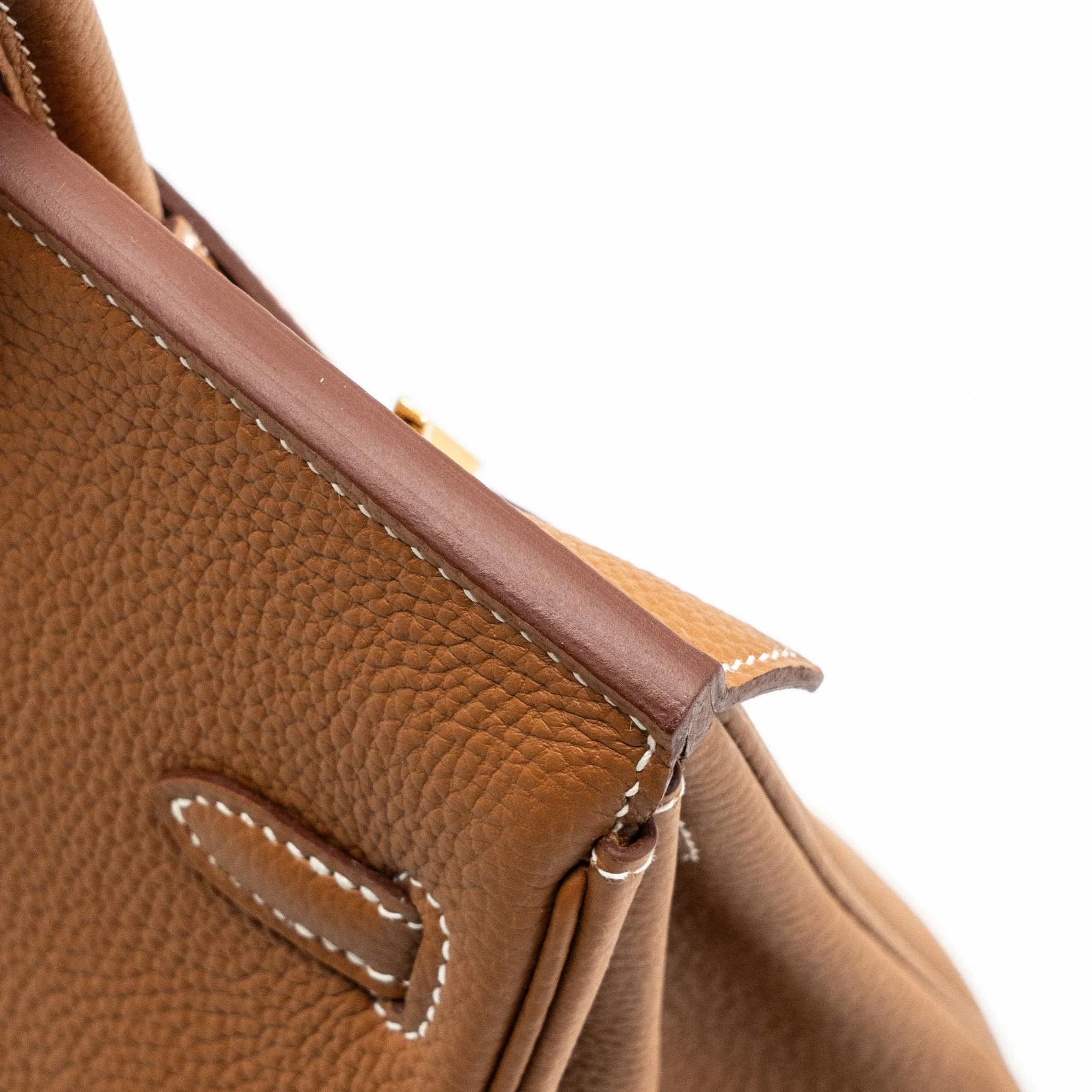 Hermes Birkin 25 Togo gold GHW Stamp B - Image 9