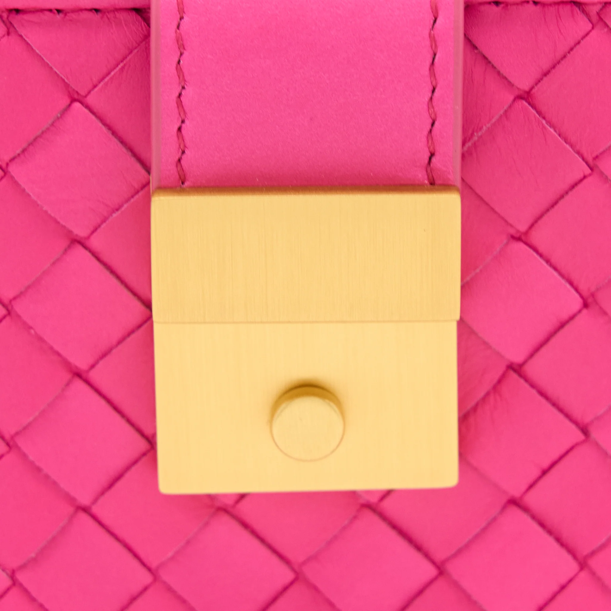 Bottega Veneta Fold Wallet Nappa Pink GHW - Image 5