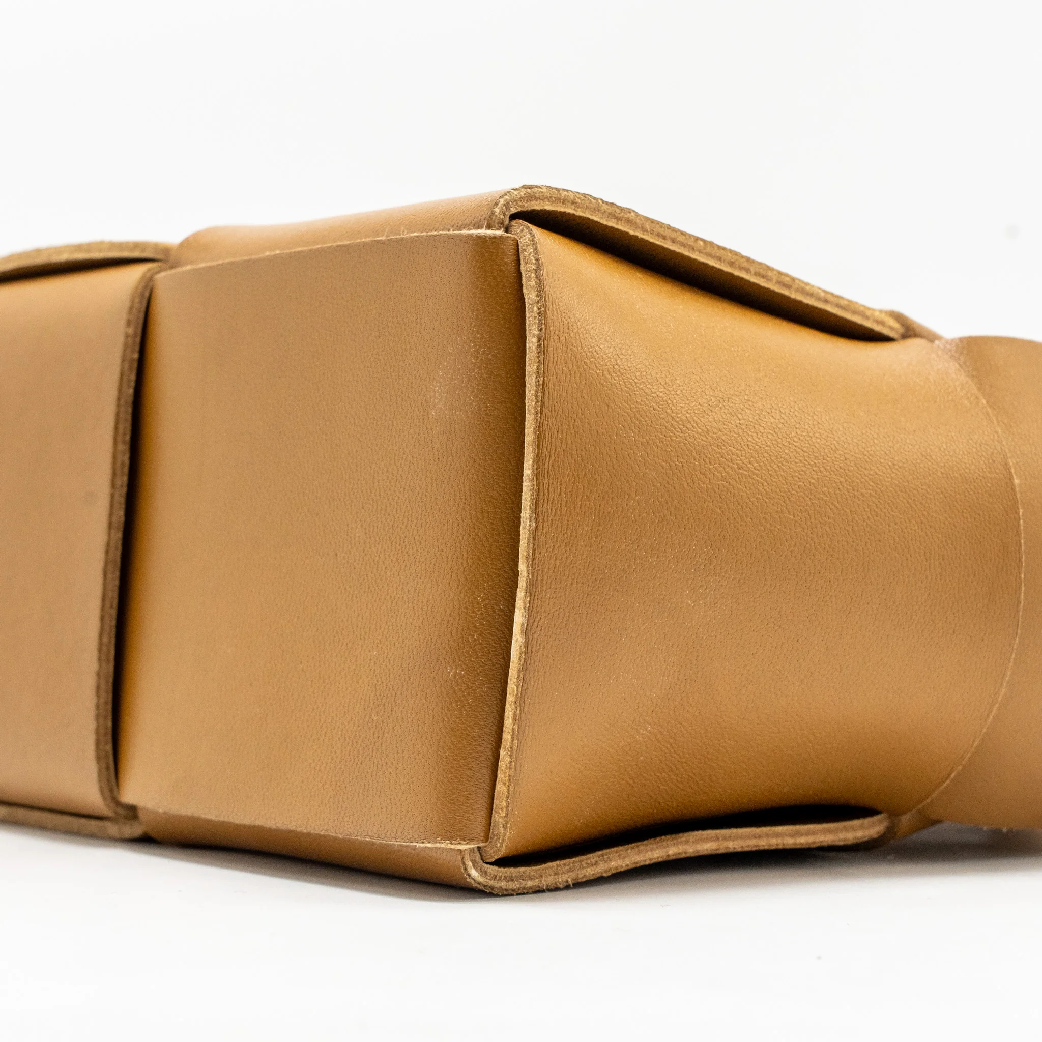 Bottega Veneta Mini Arco Tote Lambskin Camel GHW - Image 7