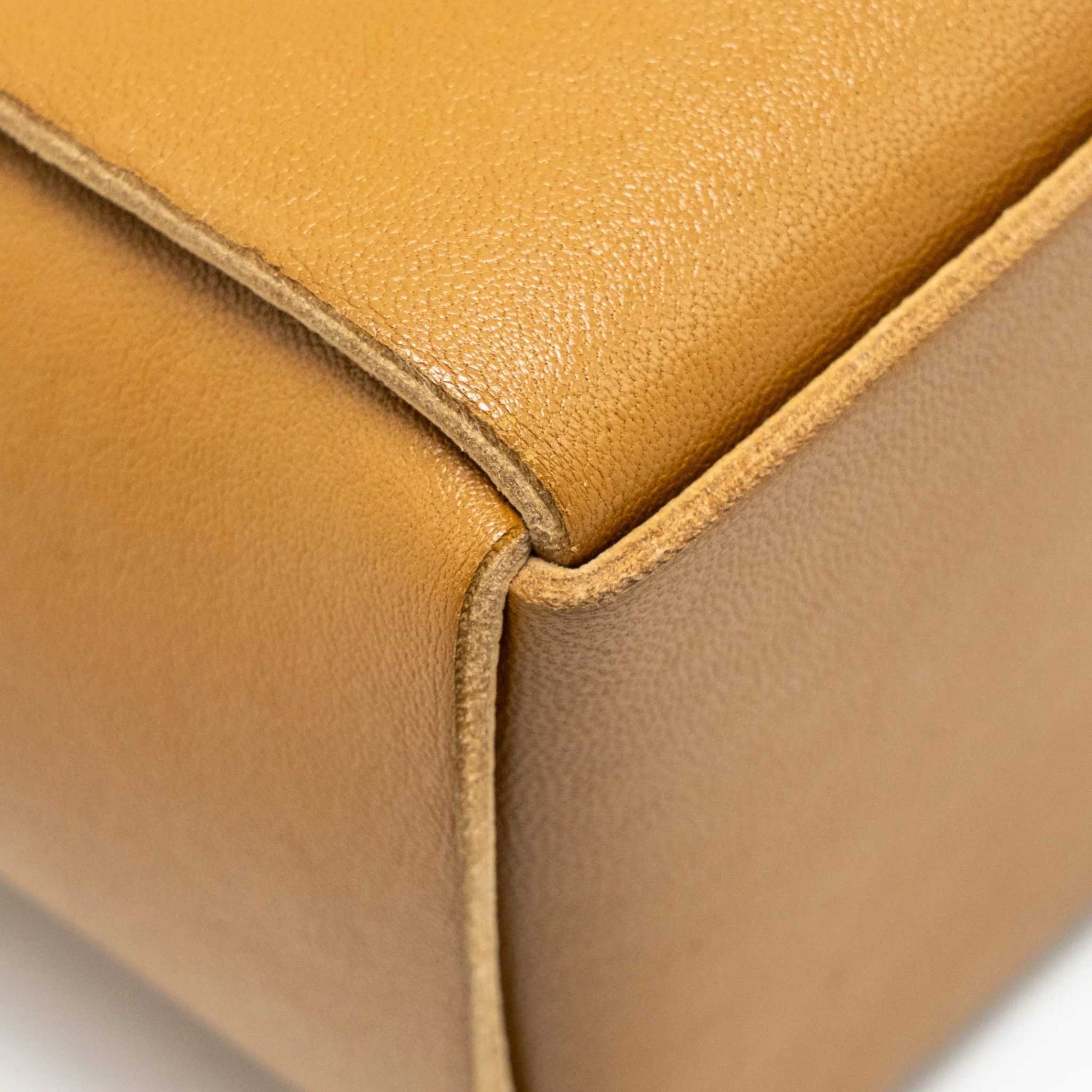 Bottega Veneta Mini Arco Tote Lambskin Camel GHW - Image 9