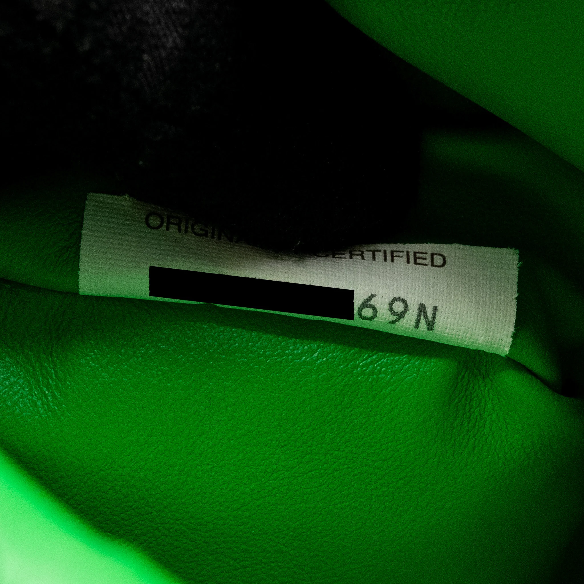 Bottega Veneta Mini Jodie Lambskin Green GHW - Image 11