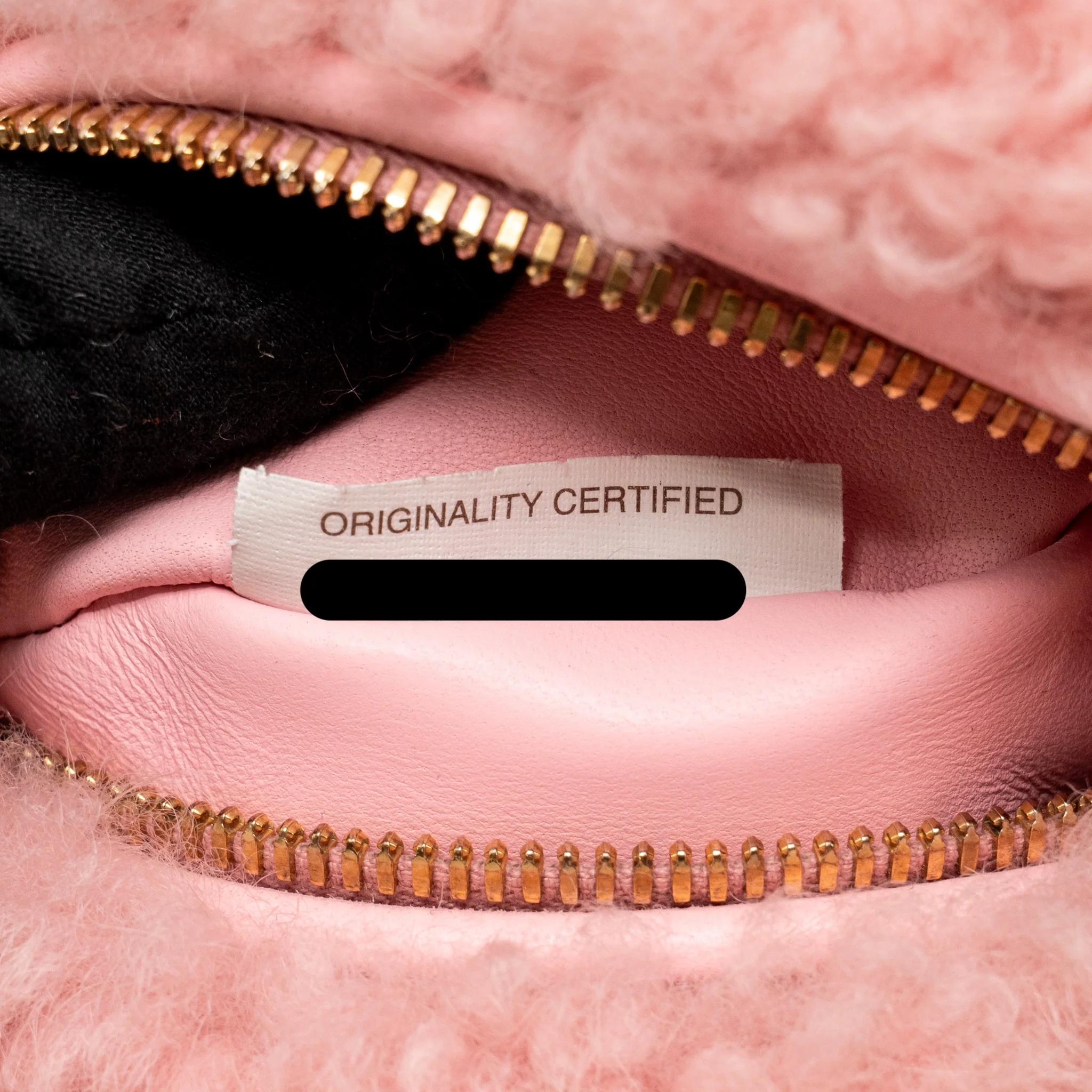 Bottega Veneta Mini Jodie Shearling Pink GHW - Image 11
