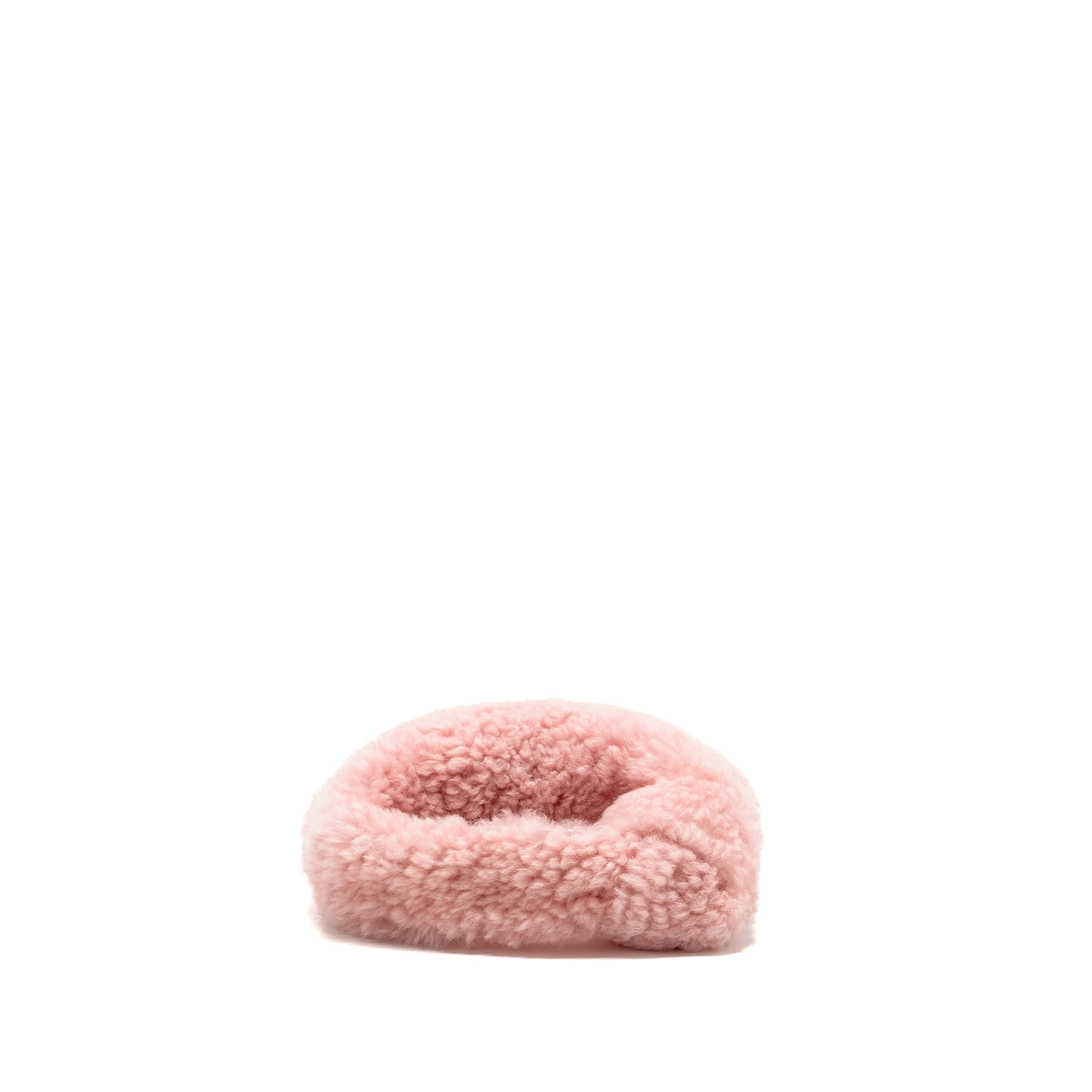 Bottega Veneta Mini Jodie Shearling Pink GHW - Image 5