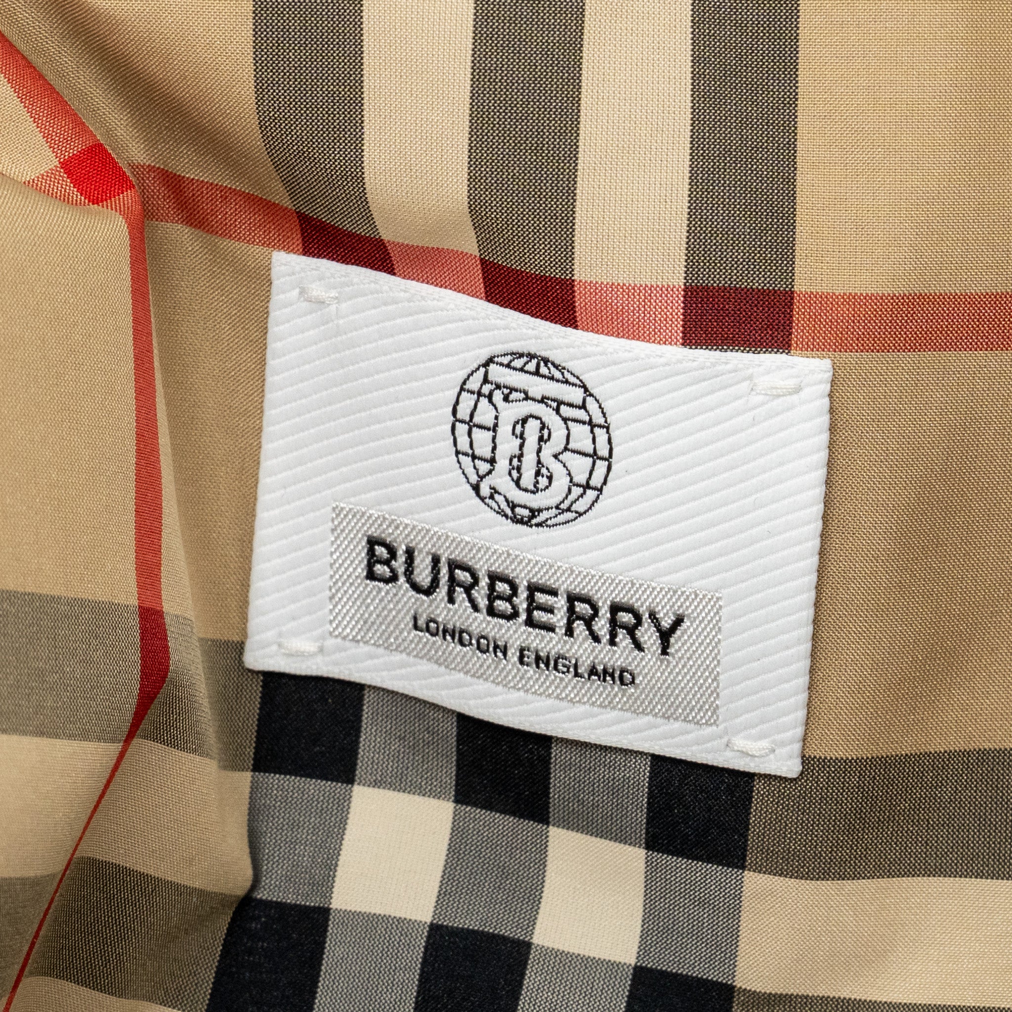 Burberry Size UK 10 Nylon Hooded Jacket Light Blue - Image 7