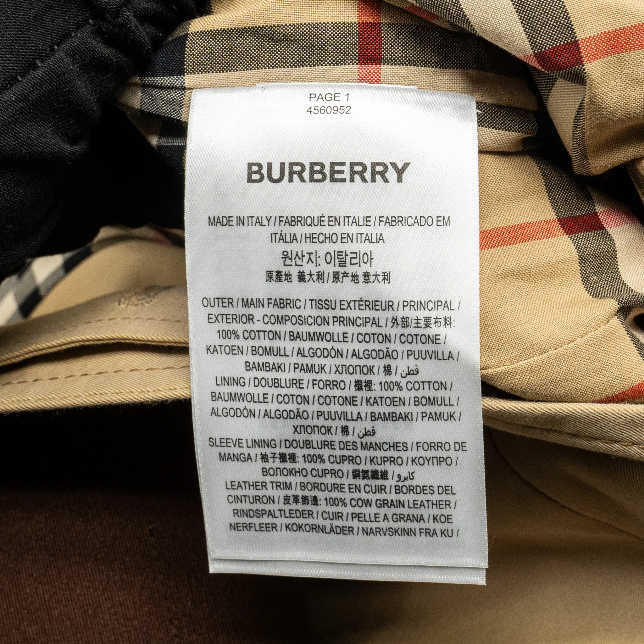 Burberry Size IT36 Corset-Belt Long Gabardine Trench Coat Cotton Light Beige - Image 11