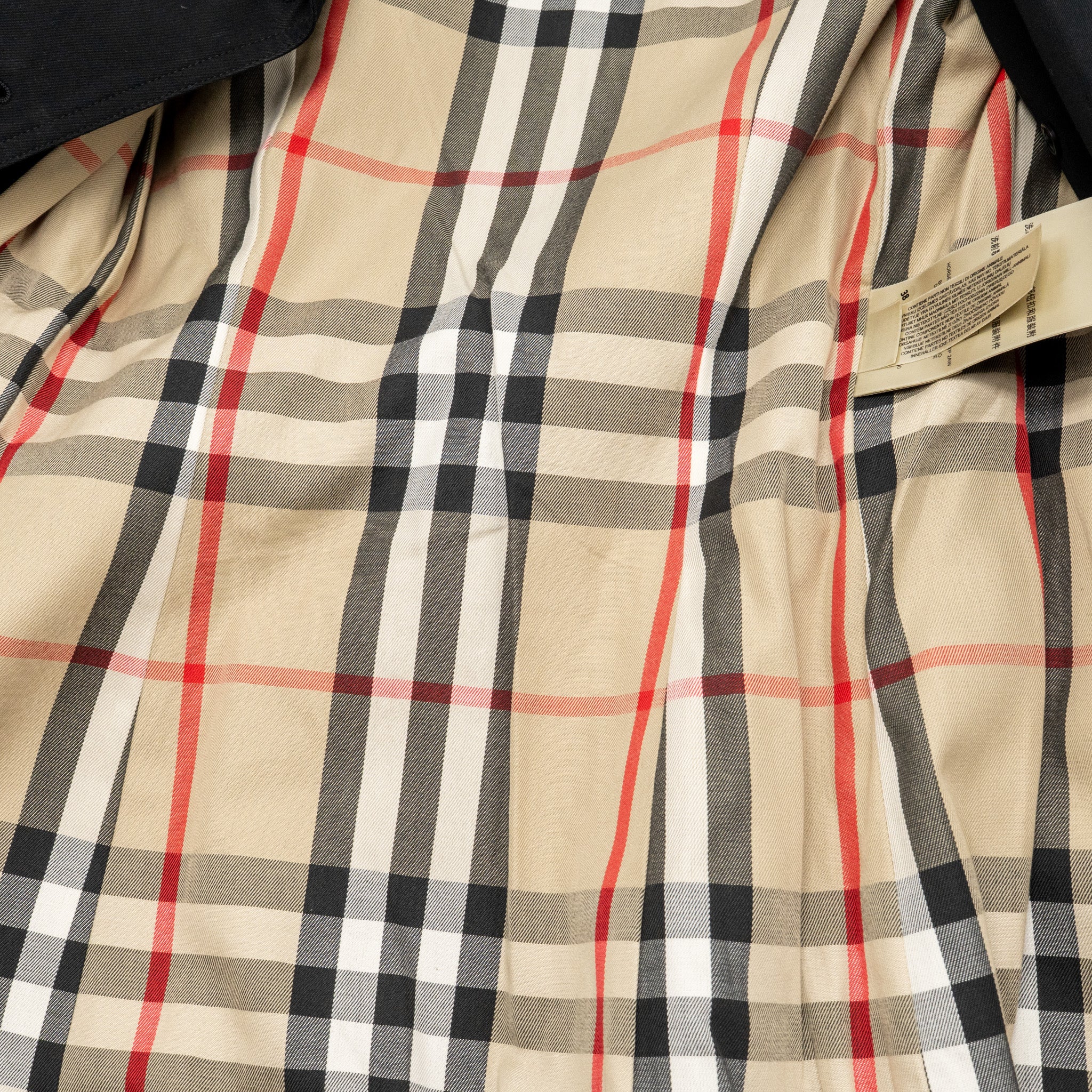 Burberry Size UK6 Sandringham Long Trench Coat Cotton Black SHW - Image 13