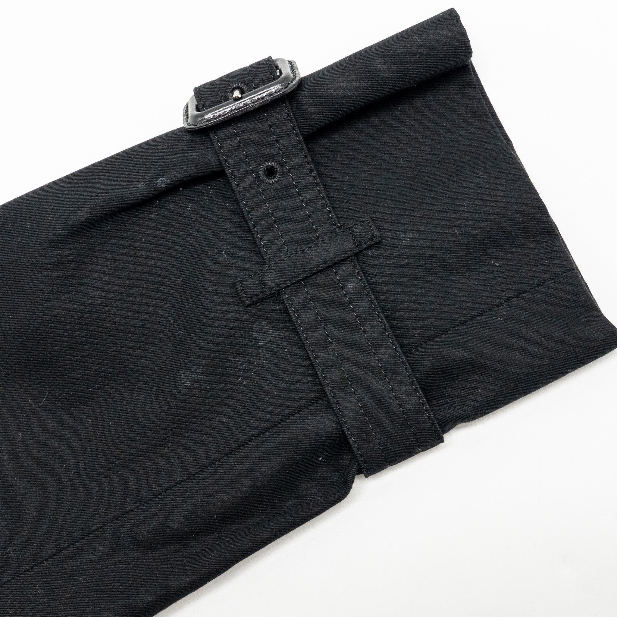 Burberry Size UK6 Sandringham Long Trench Coat Cotton Black SHW - Image 5