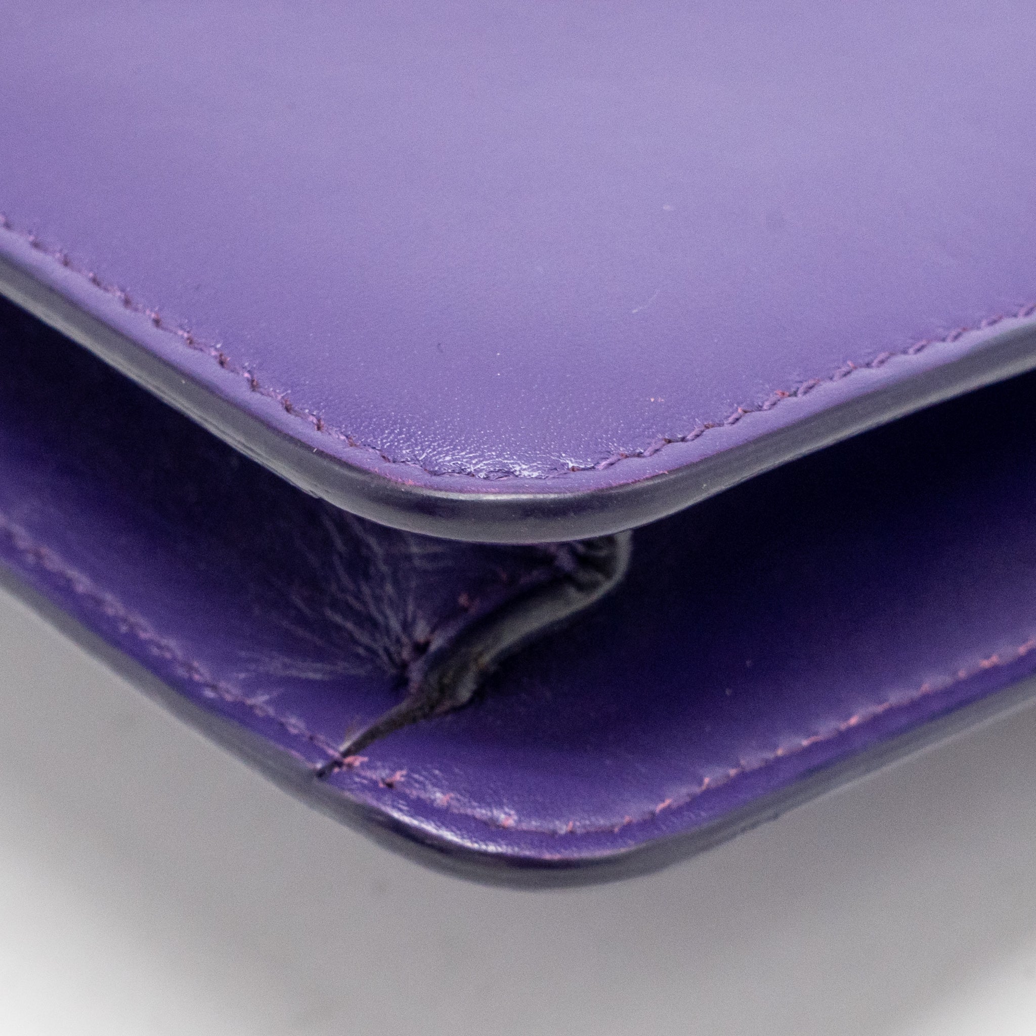 Bvlgari Serpenti Forever Bag Crystal Galuchat/Calfskin Purple LGHW - Image 10