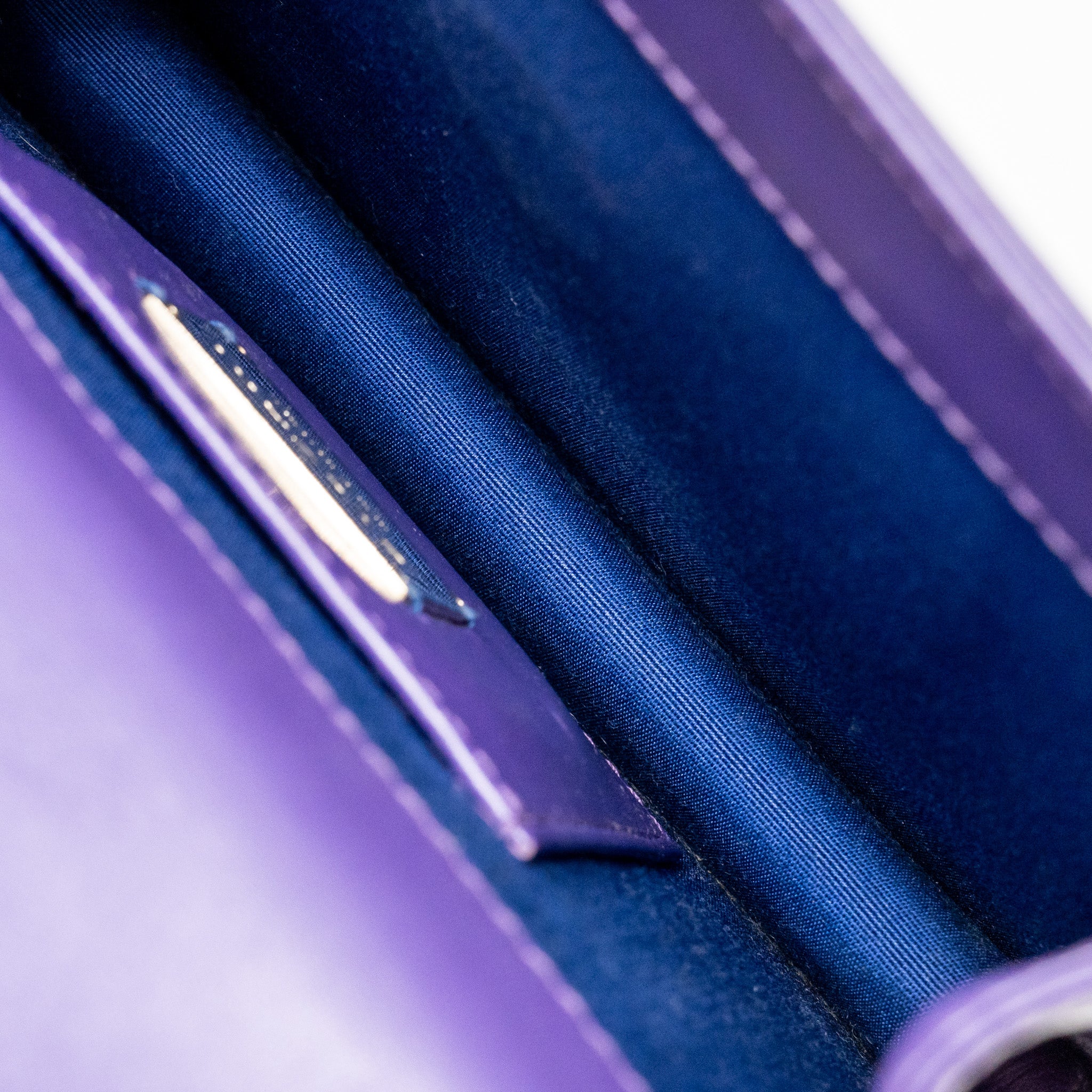 Bvlgari Serpenti Forever Bag Crystal Galuchat/Calfskin Purple LGHW - Image 14