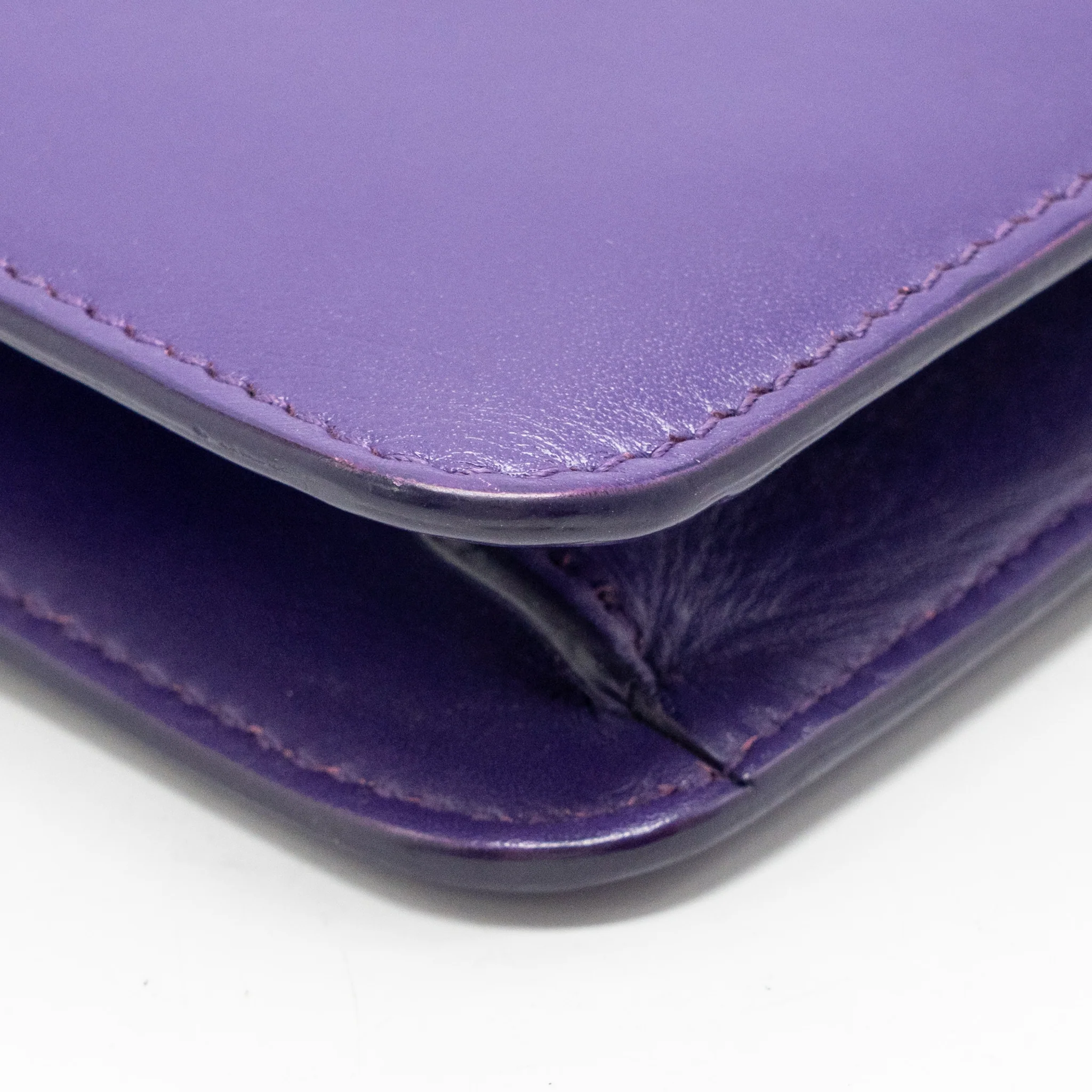 Bvlgari Serpenti Forever Bag Crystal Galuchat/Calfskin Purple LGHW - Image 7