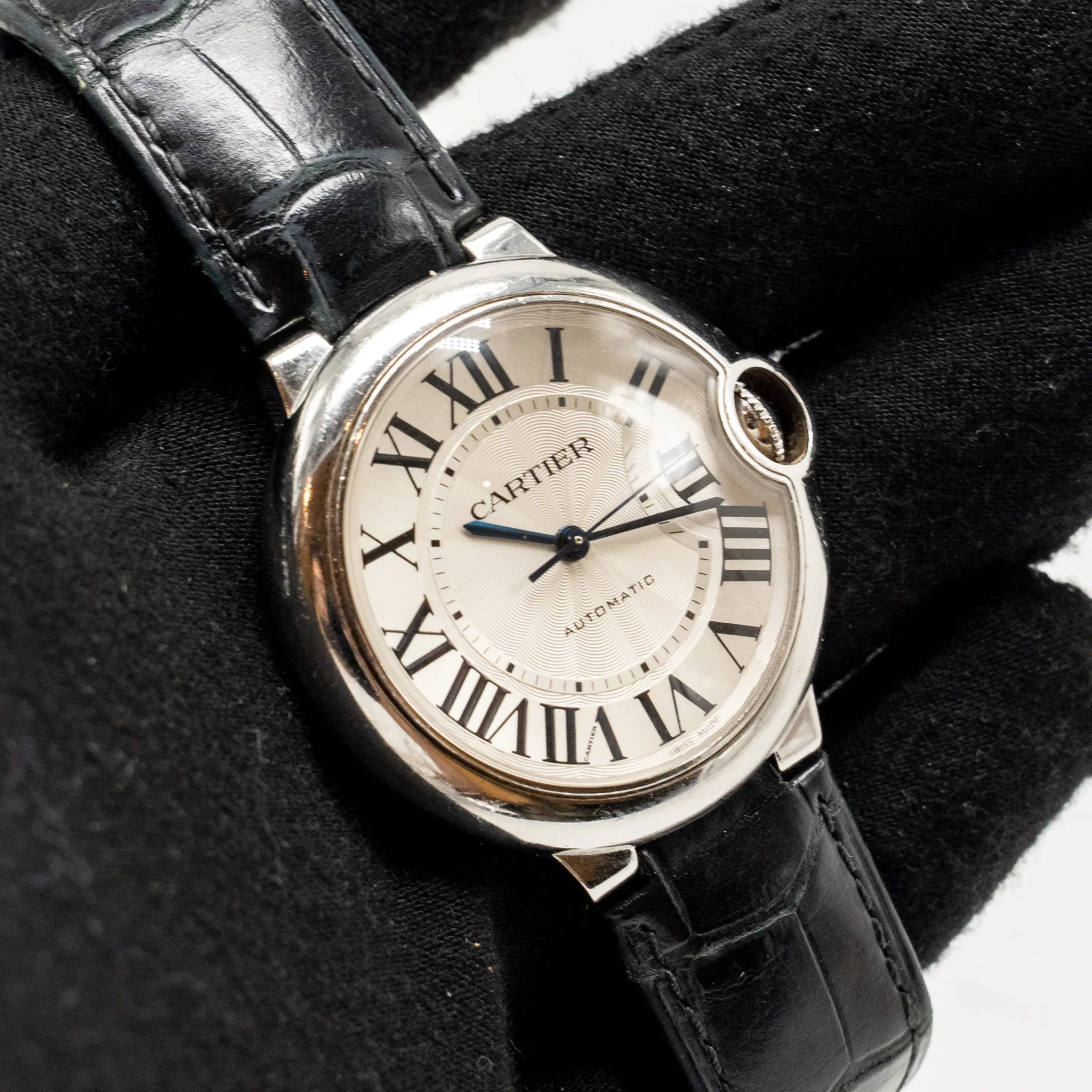 Cartier ballon bleu Cartier watch 36mm automatic movement, steel M: W69017Z4 - Image 3