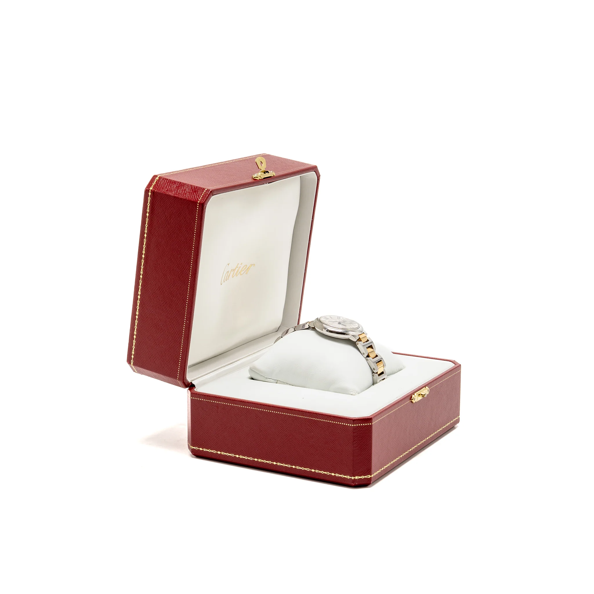 Cartier Ballon Bleu de Cartier 33mm Watch, Steel Case, Yellow Gold - Image 2