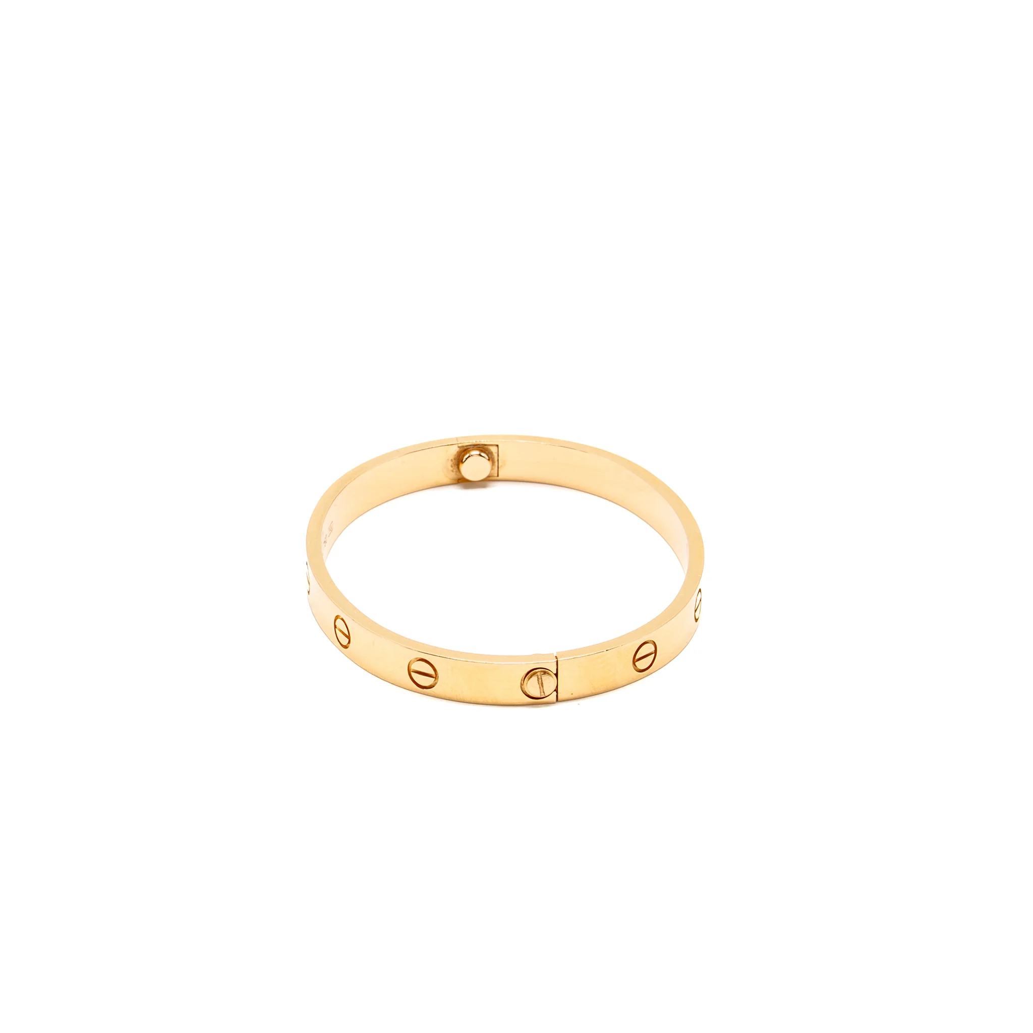 Cartier size 17 love bracelet rose gold - Image 3