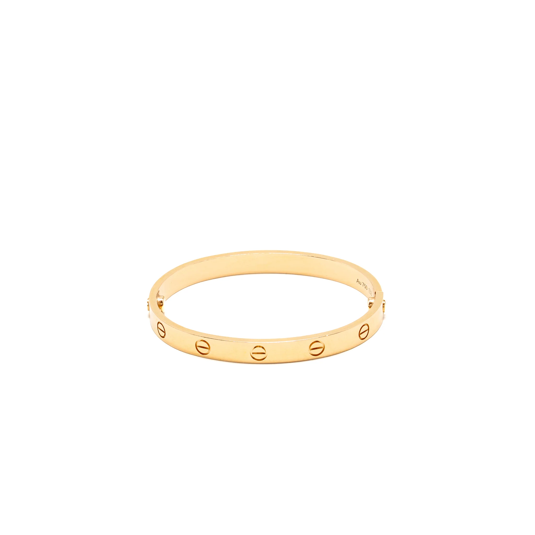 Cartier size 17 love bracelet rose gold - Image 4