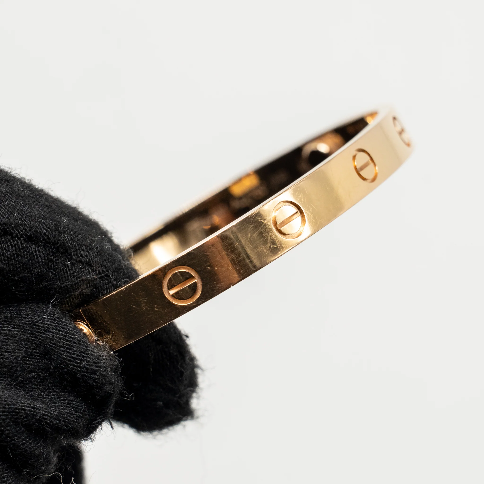 Cartier size 17 love bracelet rose gold - Image 5