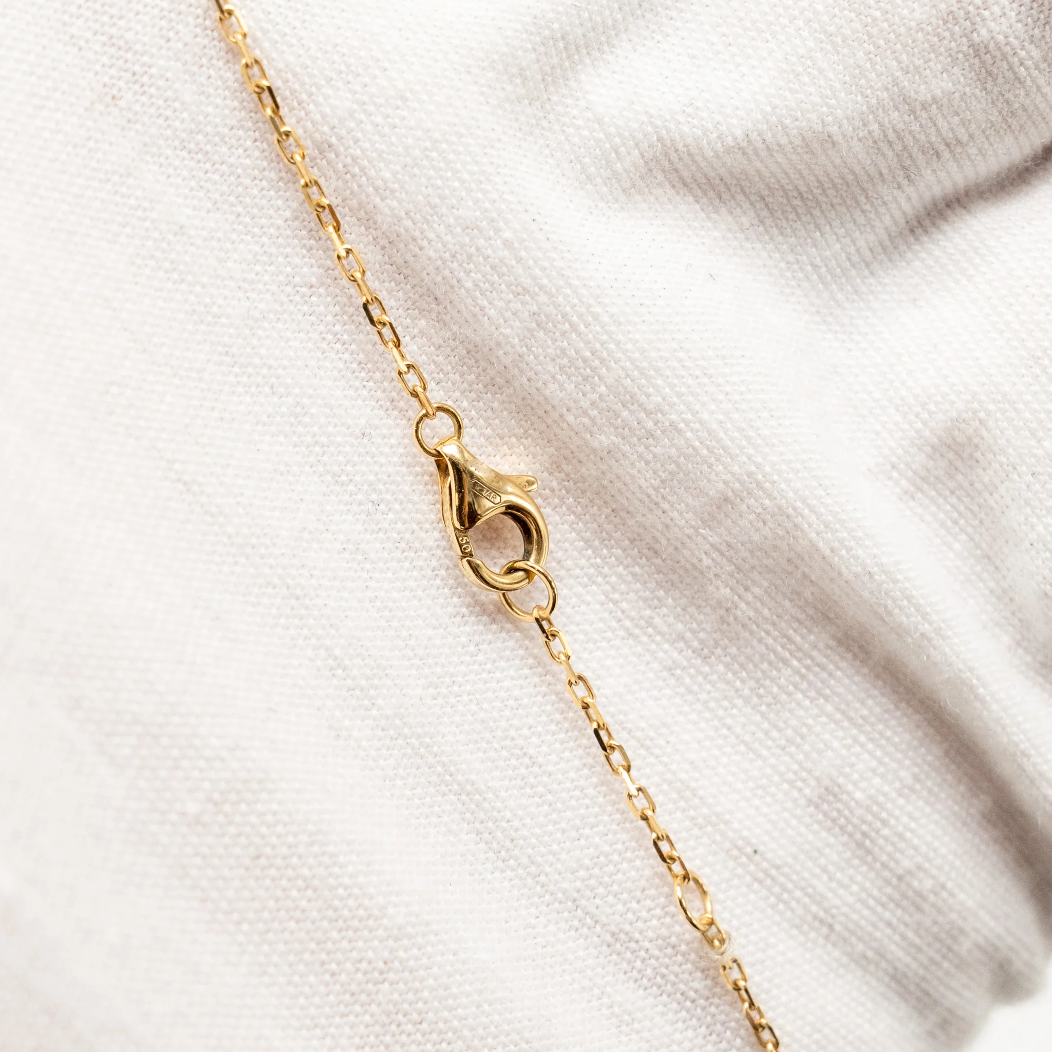 Cartier Just Un Clou Necklace Wth Diamonds, Yellow Gold - Image 5