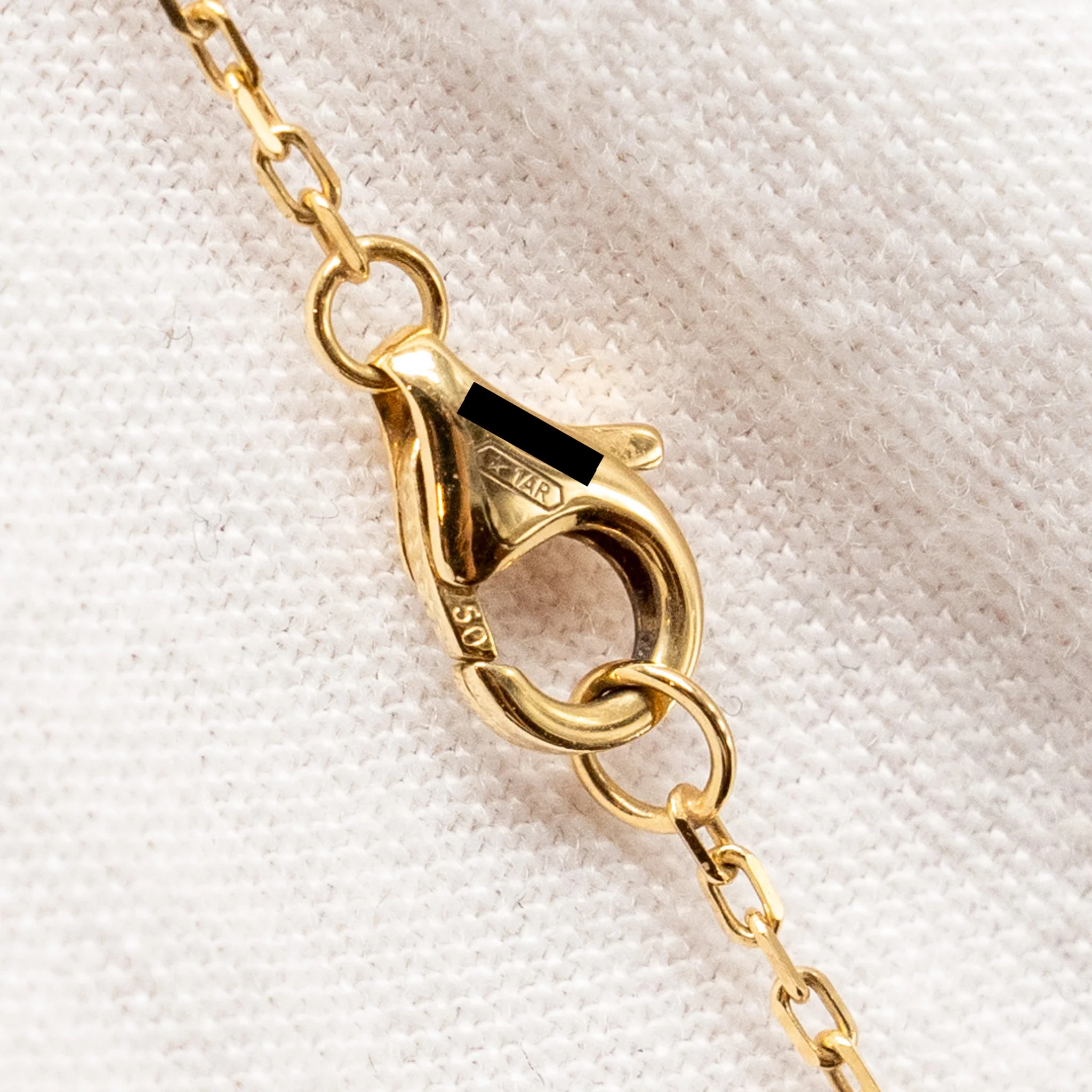 Cartier Just Un Clou Necklace Wth Diamonds, Yellow Gold - Image 6
