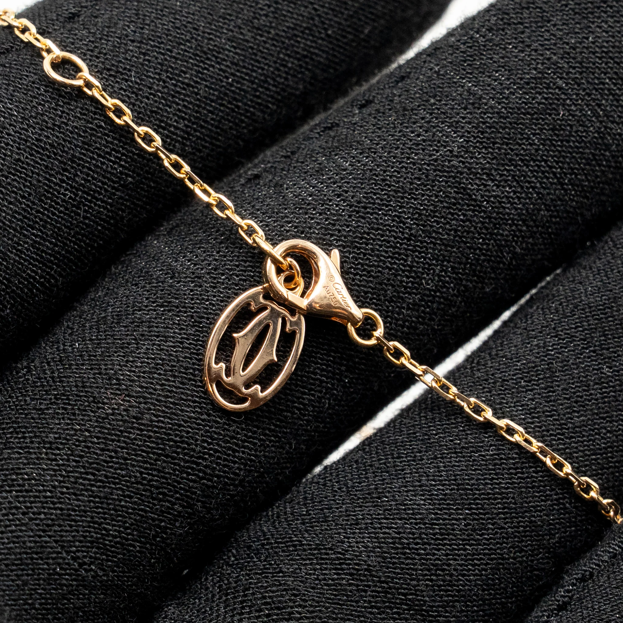Cartier D’Amour Bracelet Medium Model Rose Gold, Diamond - Image 4