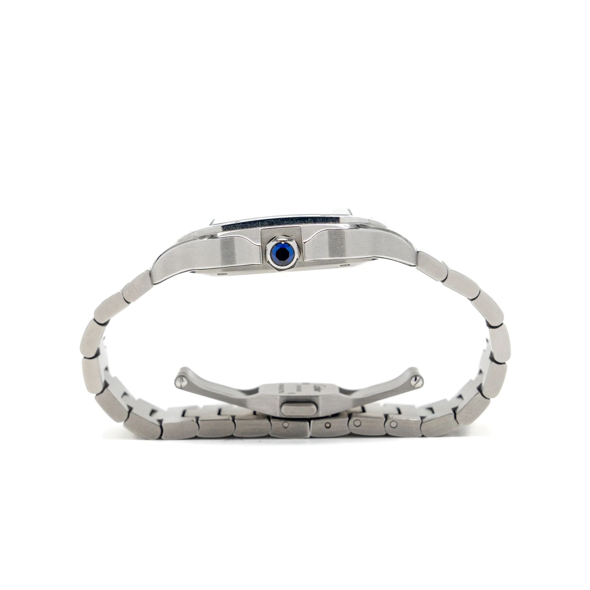 Cartier Santos De Cartier Watch Medium Model Stainless Steel Ref:WSSA0029 - Image 3