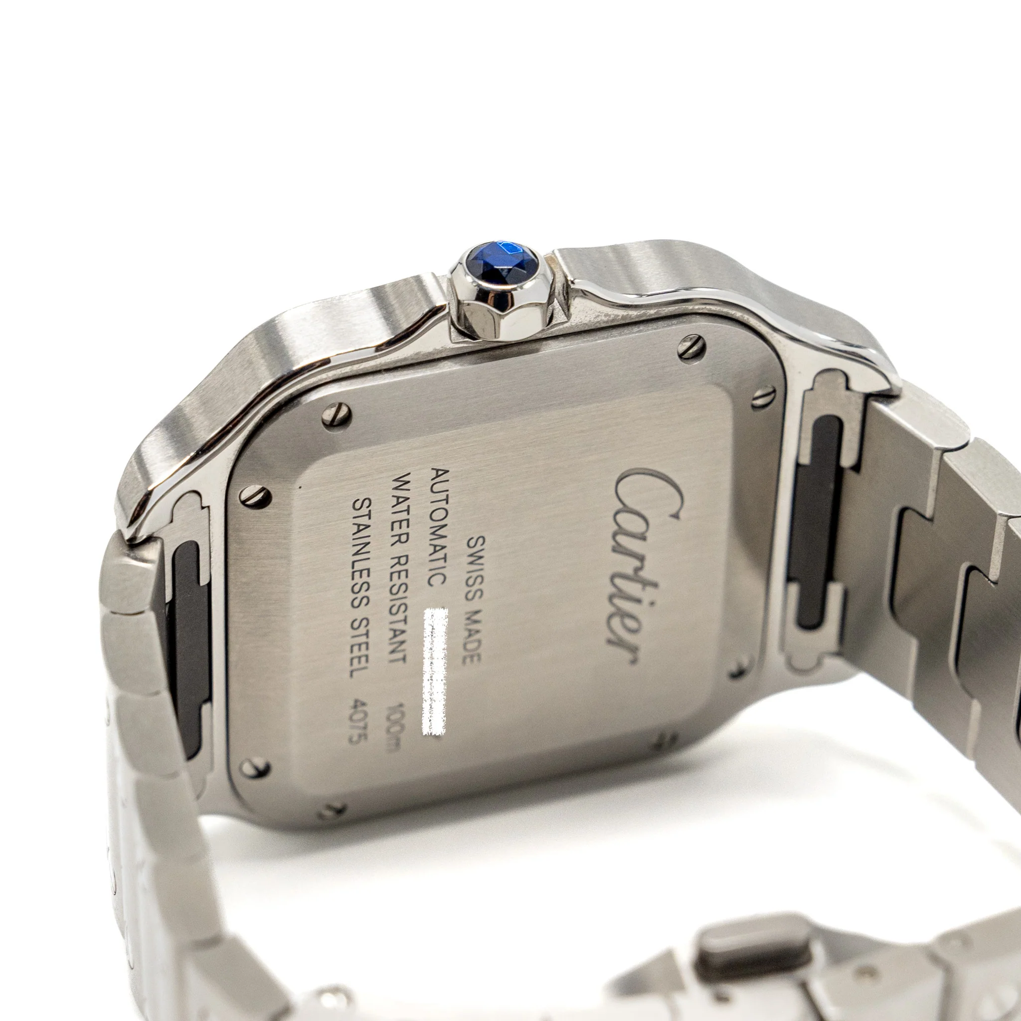 Cartier Santos De Cartier Watch Medium Model Stainless Steel Ref:WSSA0029 - Image 7