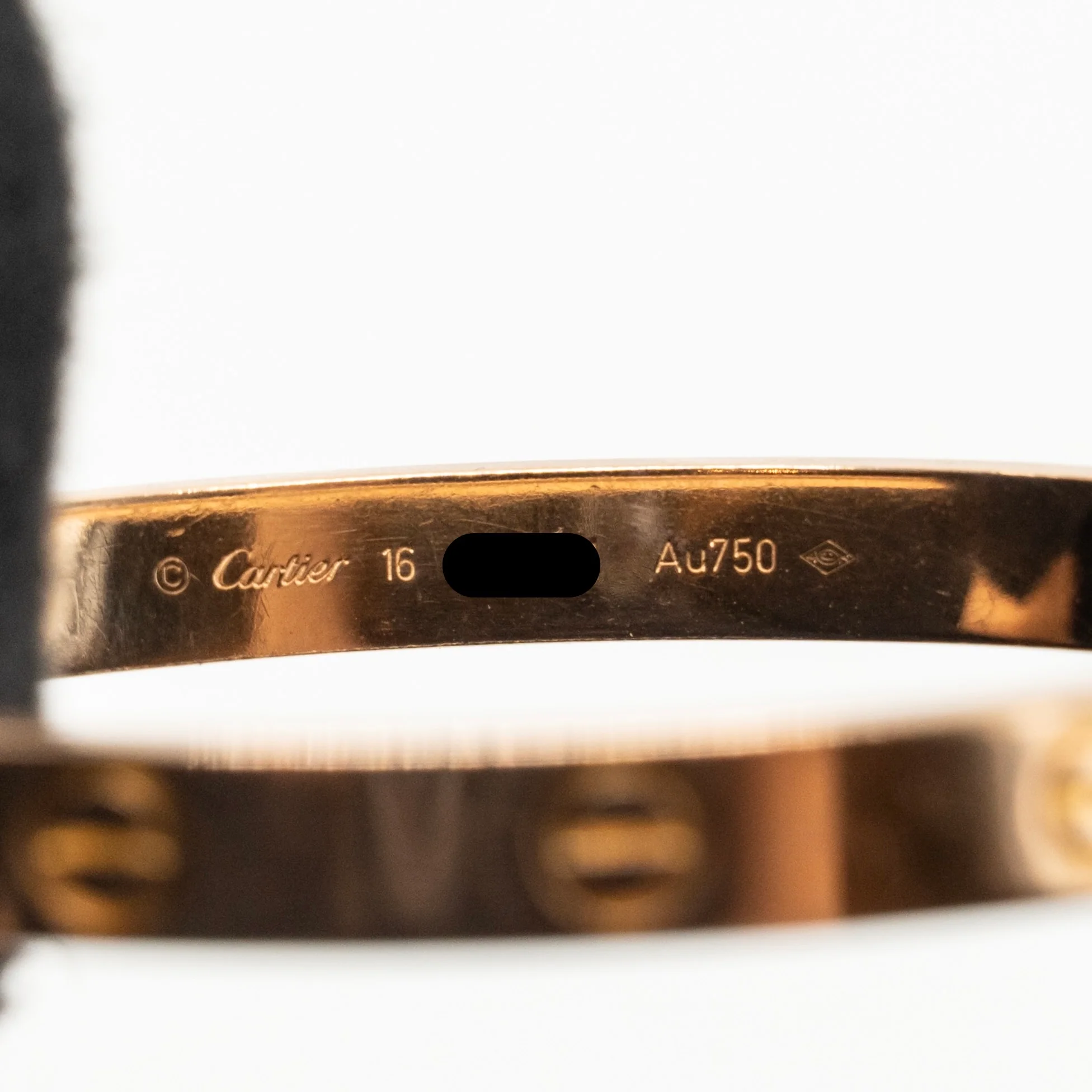 Cartier size 16 love bracelet rose gold - Image 6