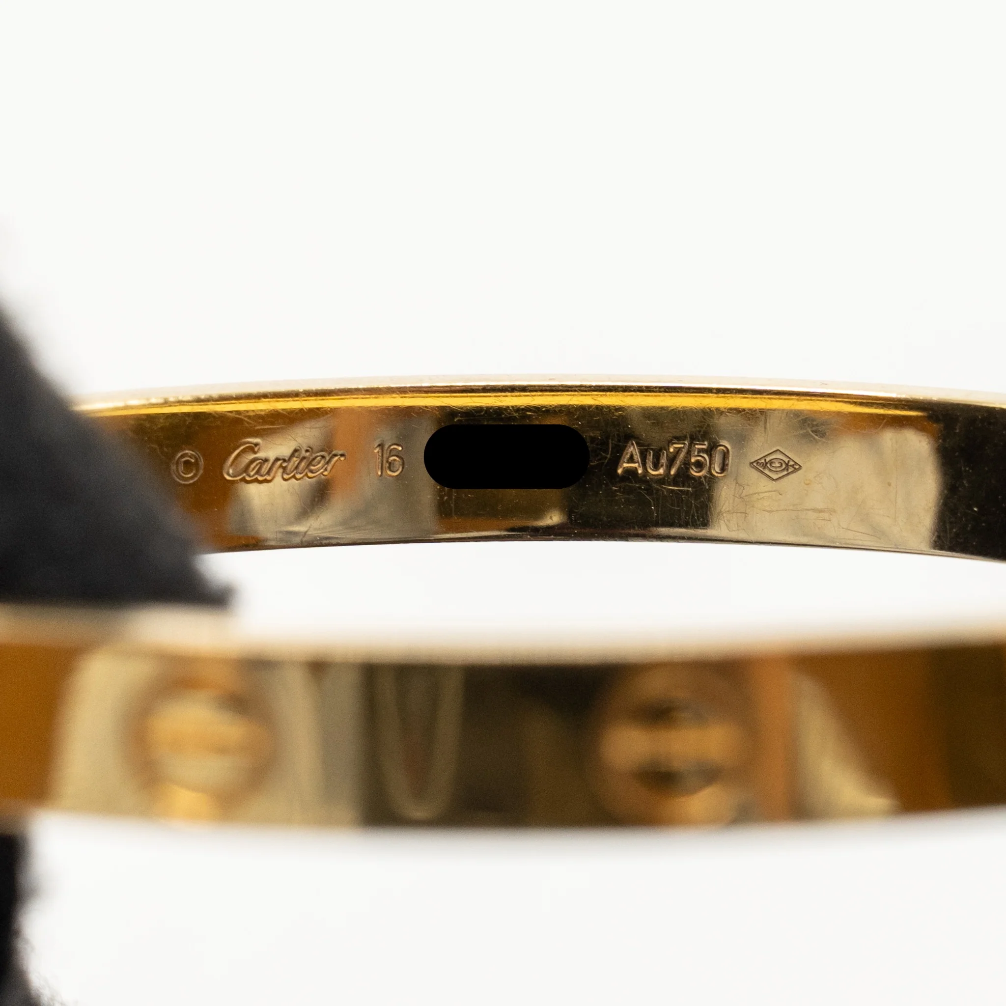 Cartier Size 16 Love Bracelet, Yellow Gold - Image 6