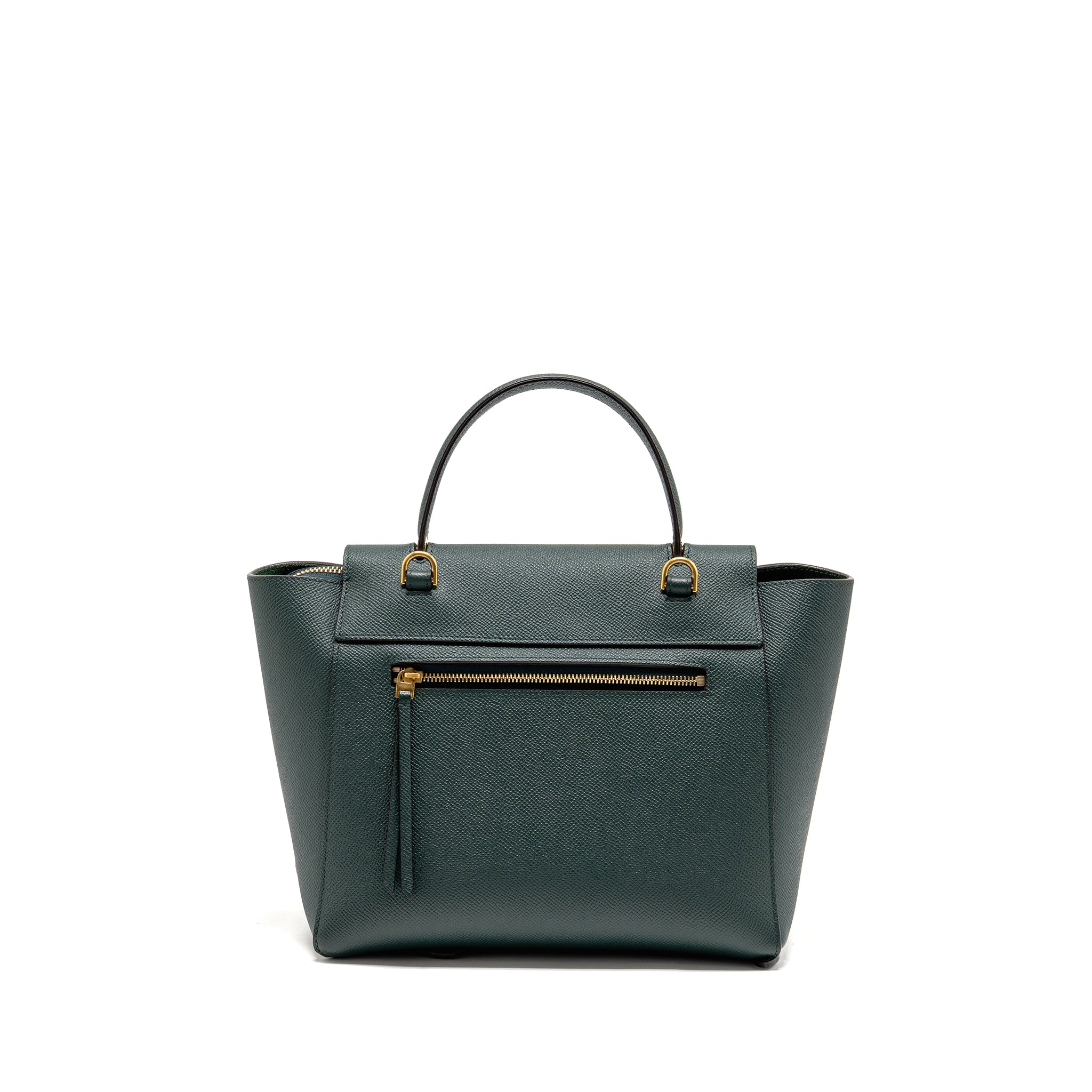 Celine Micro belt bag calfskin green GHW - Image 2