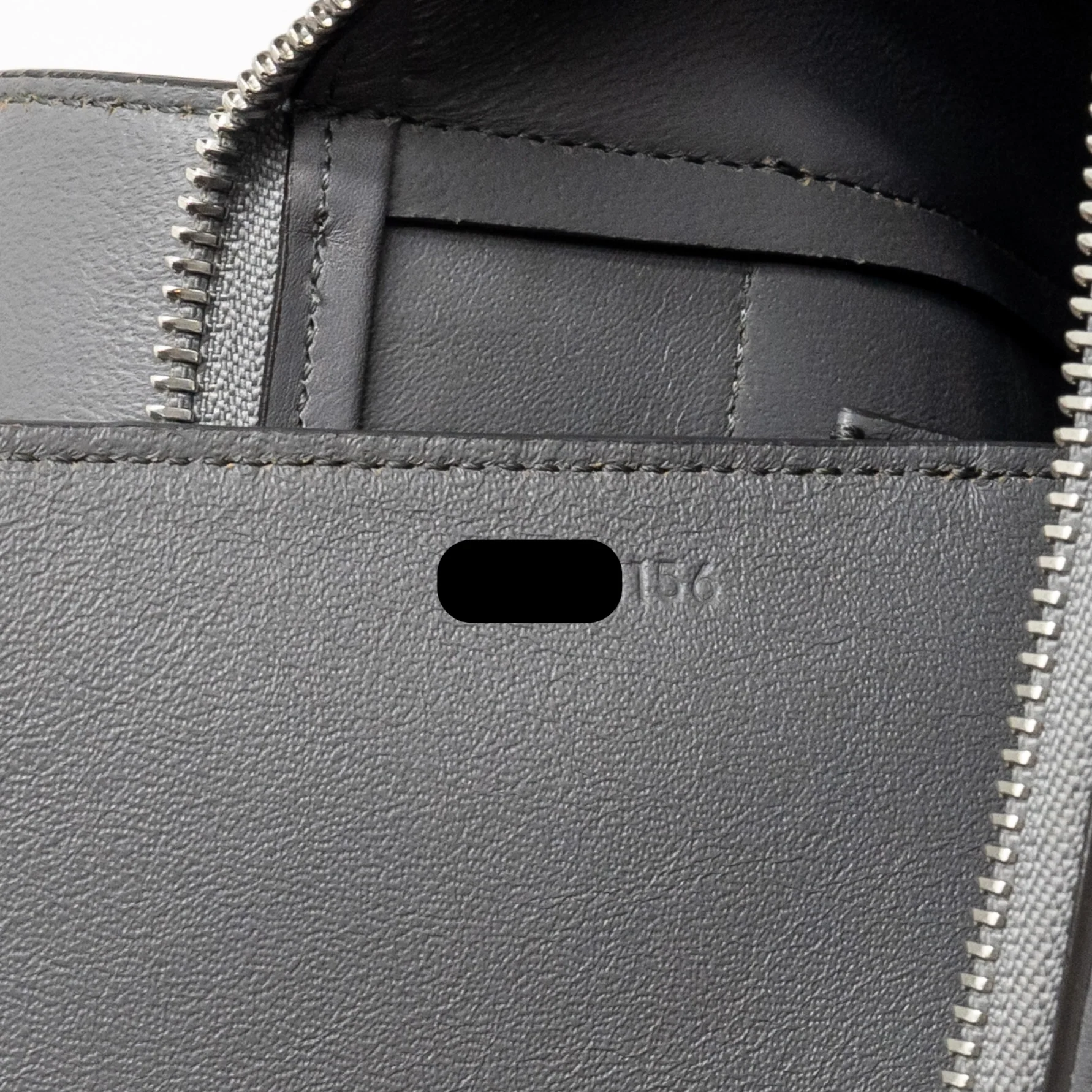 Celine Micro Belt Bag calfskin grey SHW - Image 17