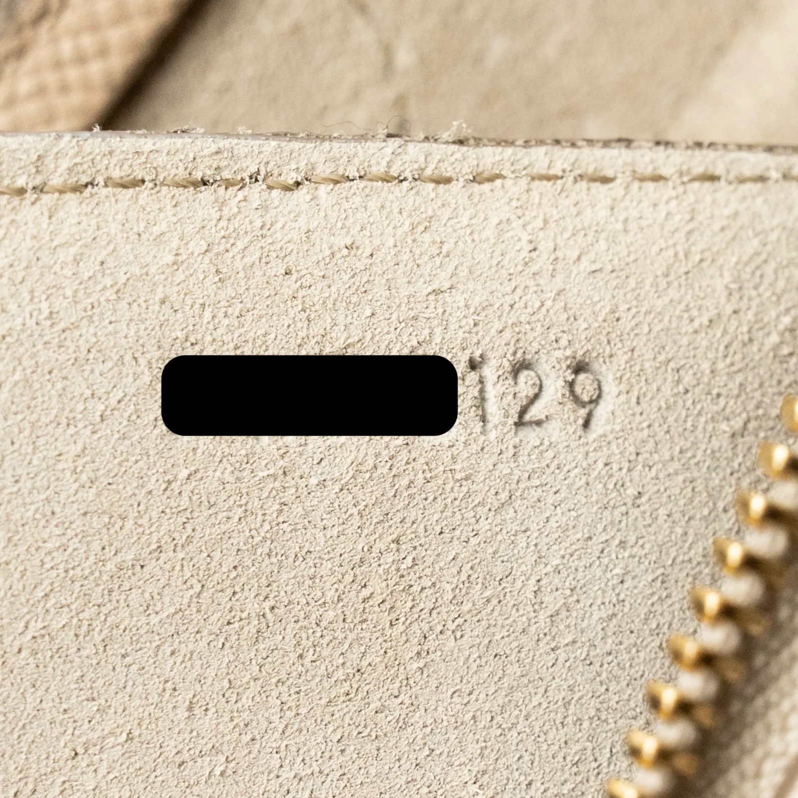Celine Micro Belt Bag Grained Calfskin Beige GHW - Image 17