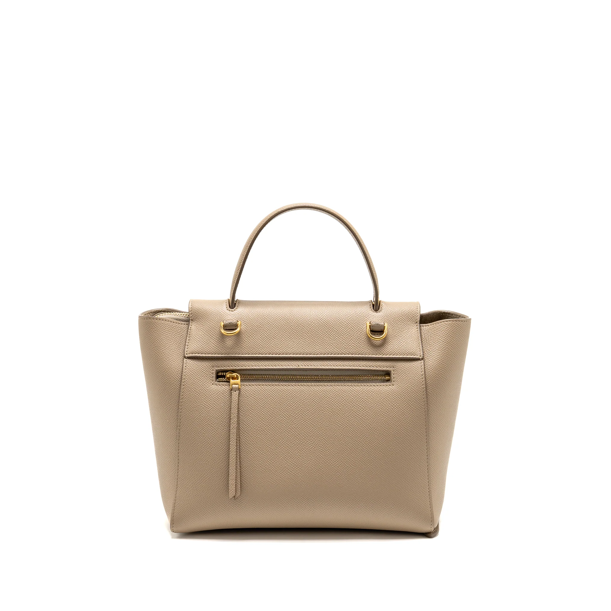Celine Micro Belt Bag Grained Calfskin Beige GHW - Image 2