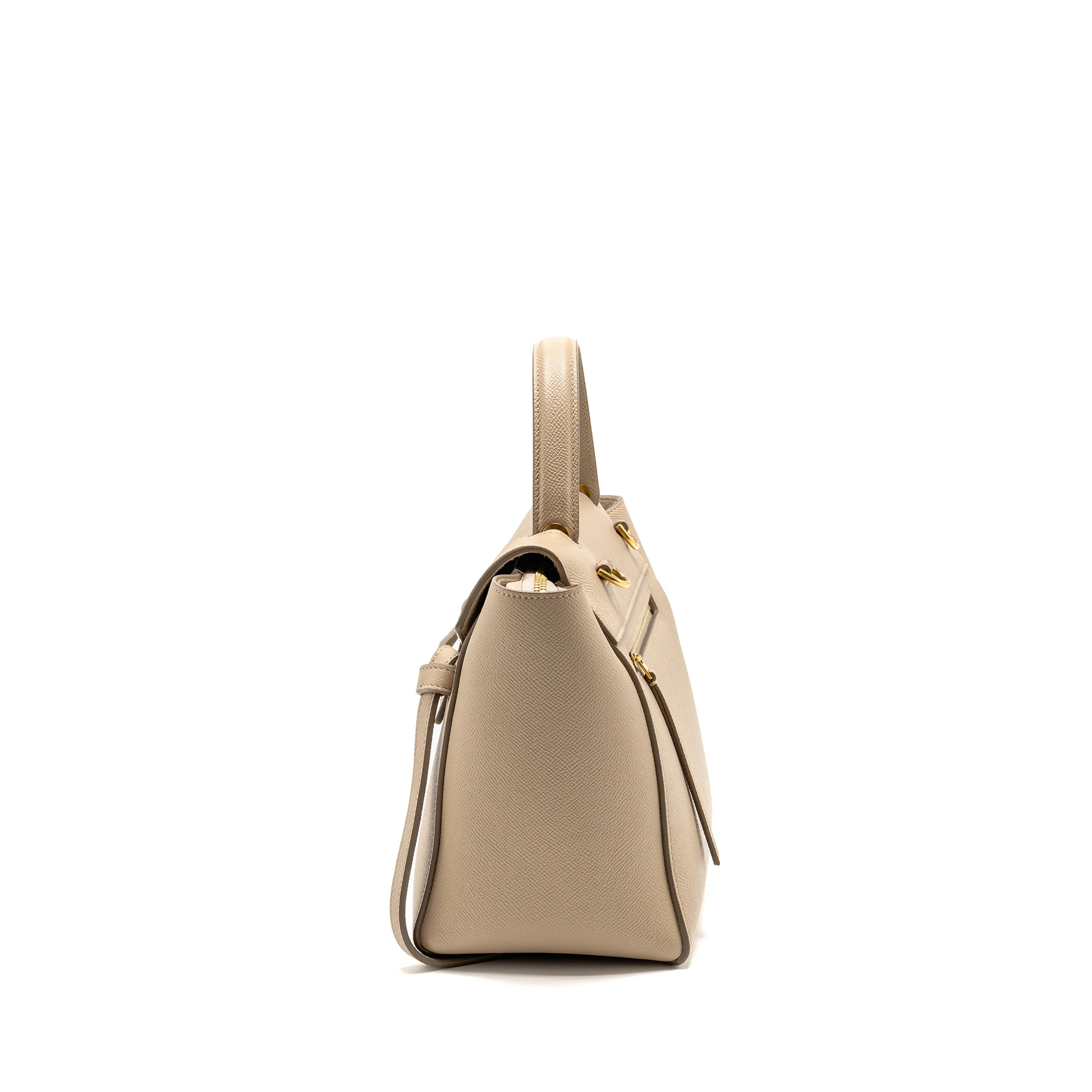 Celine Micro Belt Bag Grained Calfskin Beige GHW - Image 4