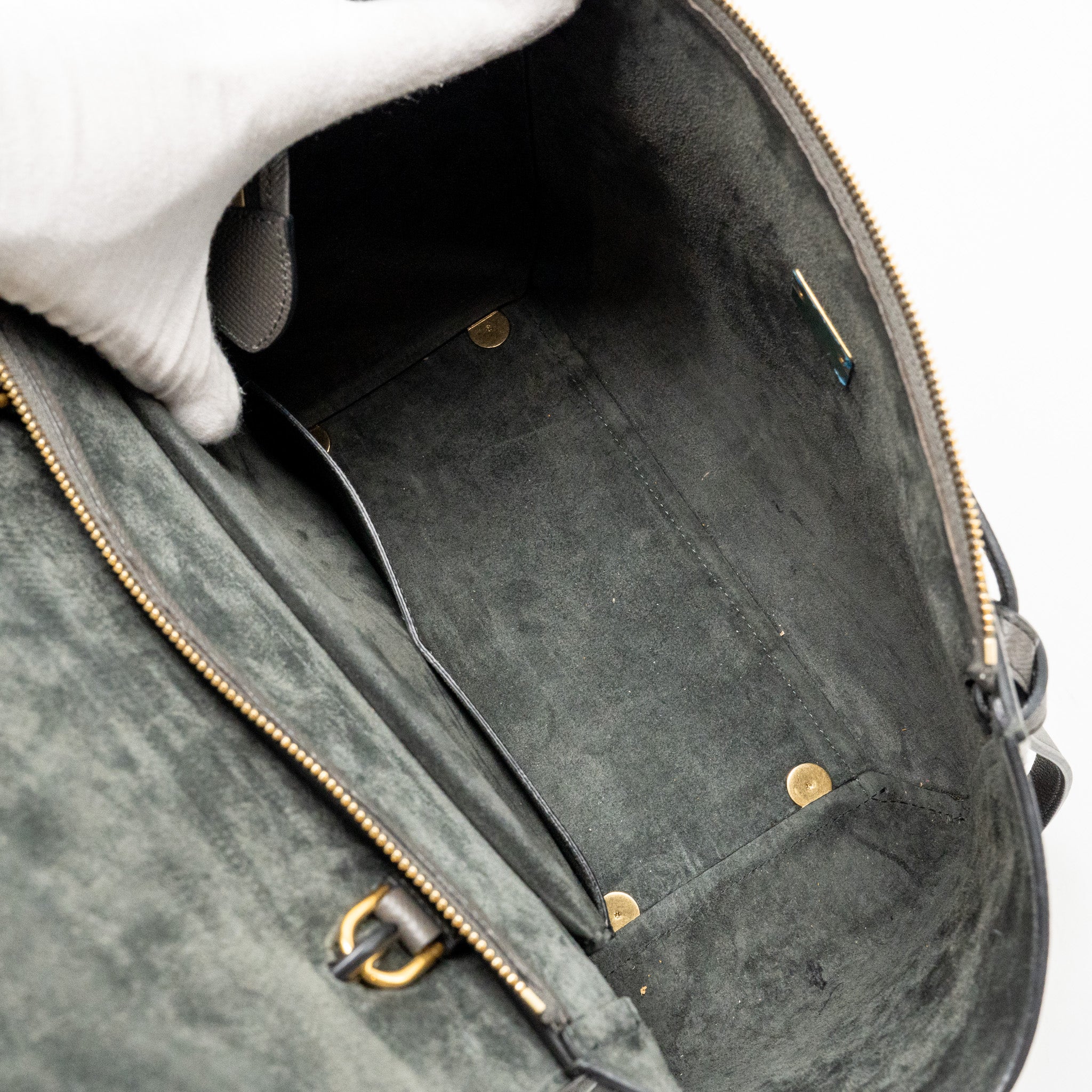 Celine Mini Belt Bag Calfskin Grey GHW - Image 15