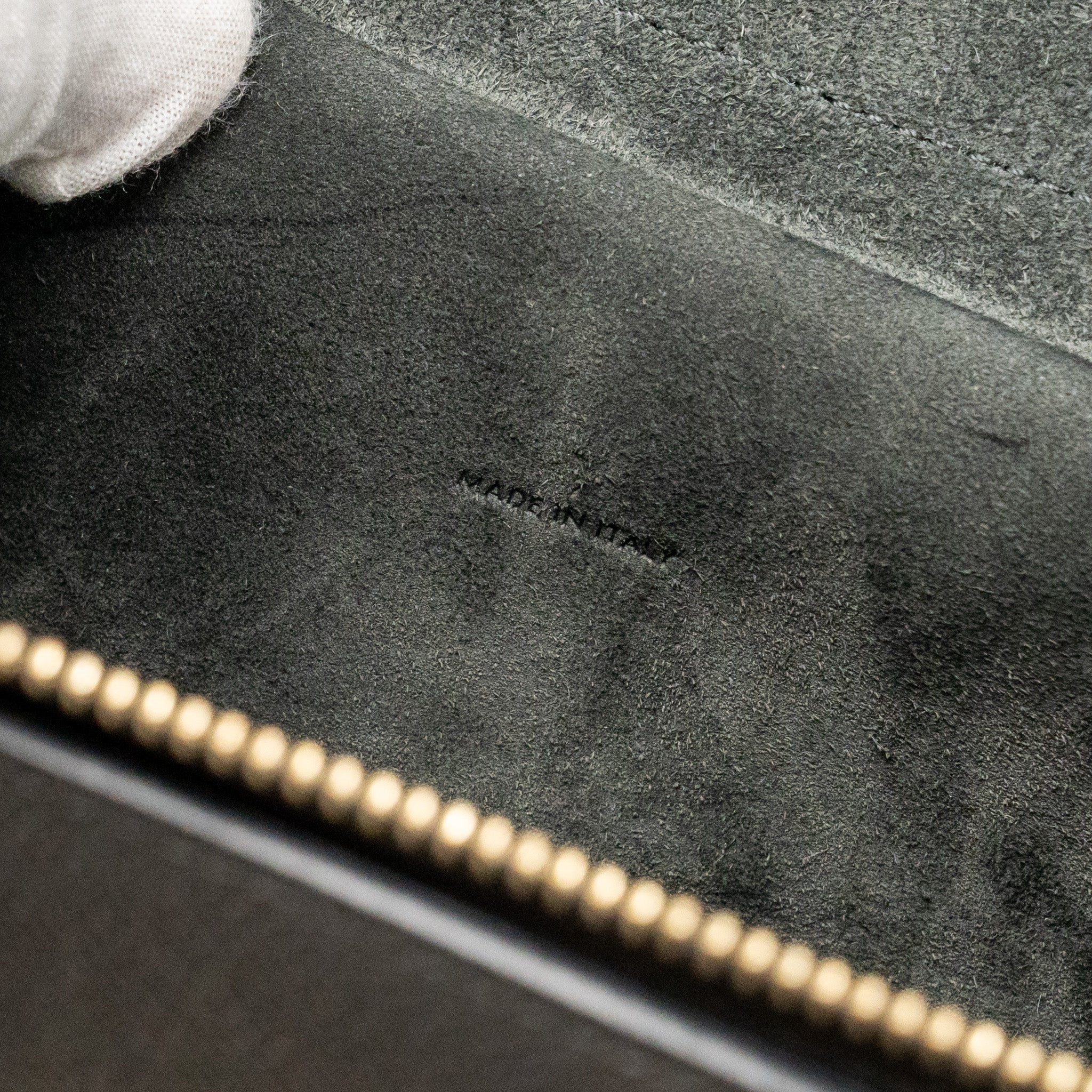 Celine Mini Belt Bag Calfskin Grey GHW - Image 16