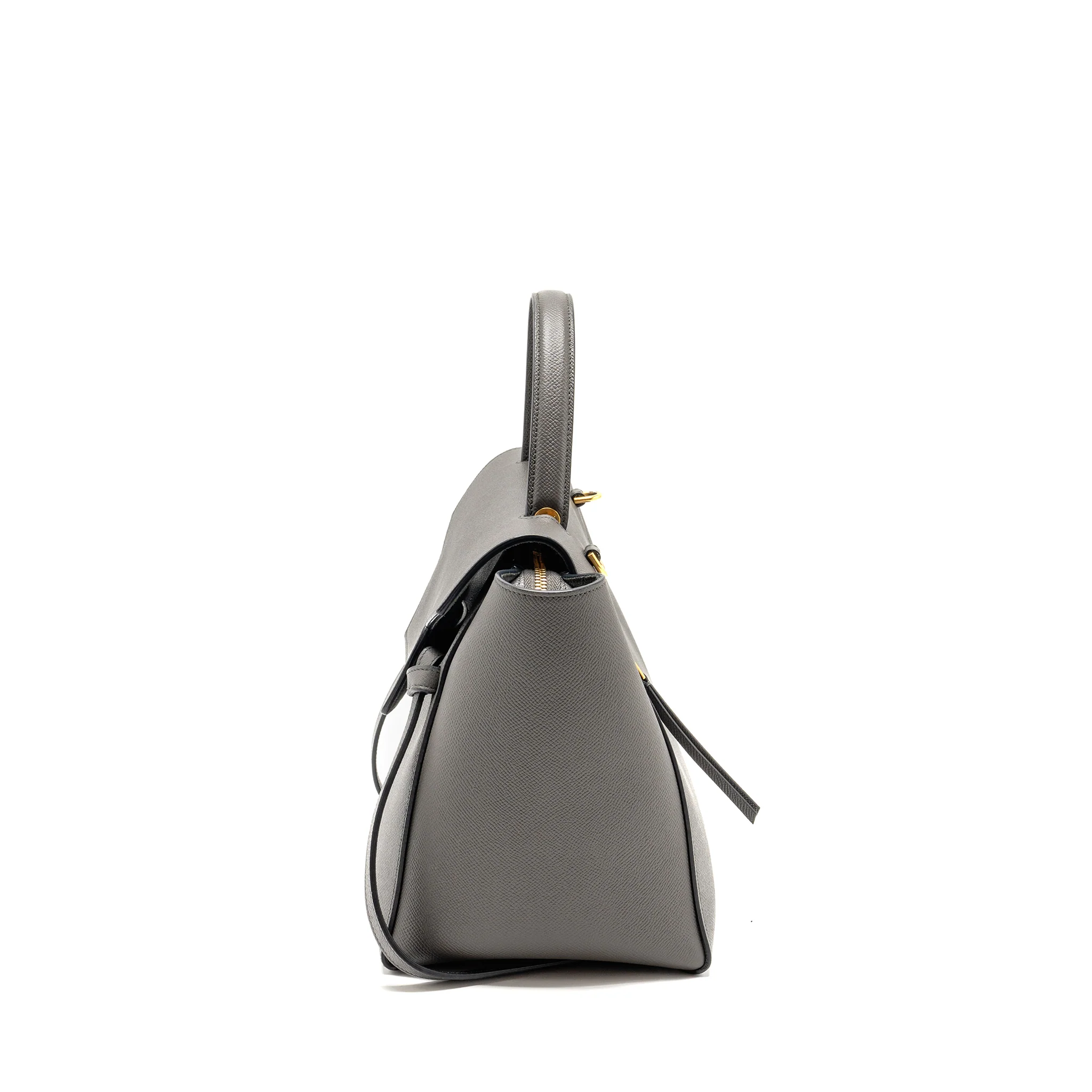 Celine Mini Belt Bag Calfskin Grey GHW - Image 4