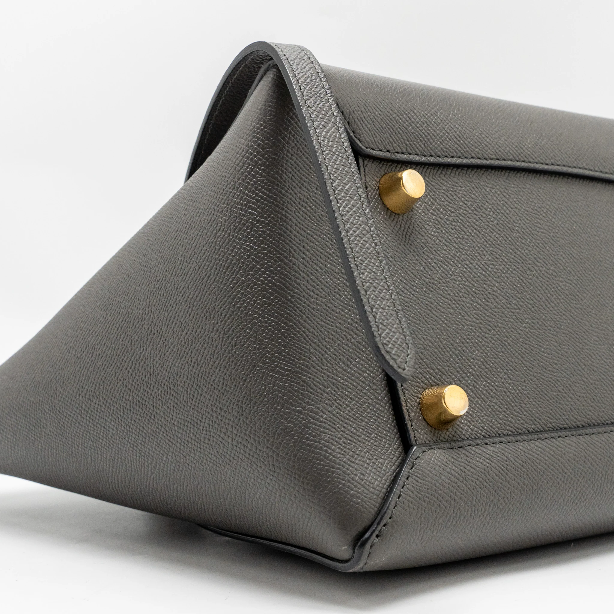 Celine Mini Belt Bag Calfskin Grey GHW - Image 6