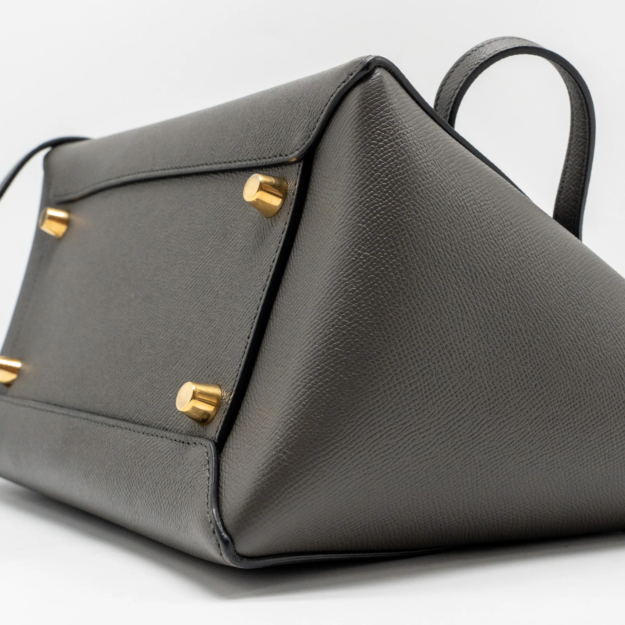 Celine Mini Belt Bag Calfskin Grey GHW - Image 7