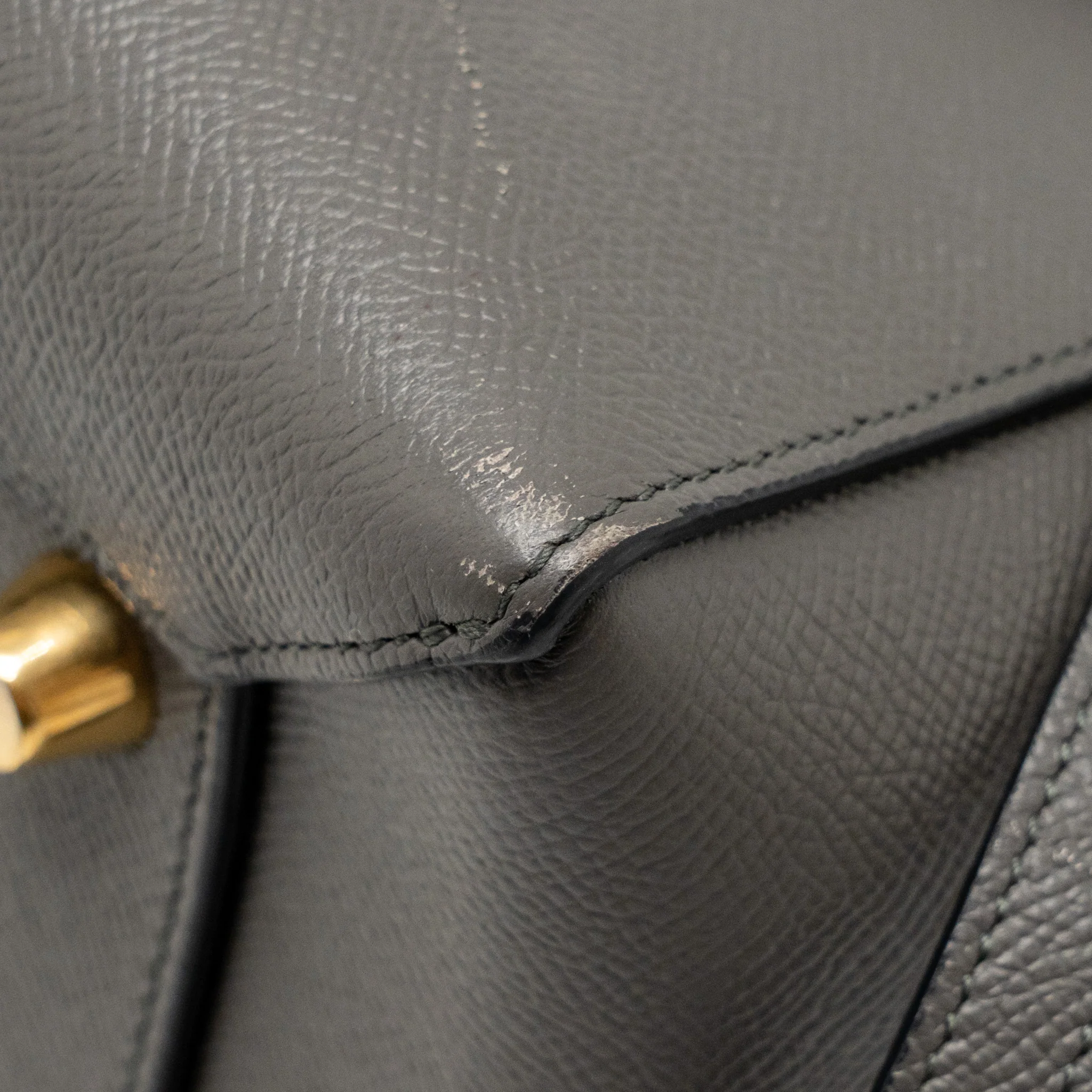 Celine Mini Belt Bag Calfskin Grey GHW - Image 8