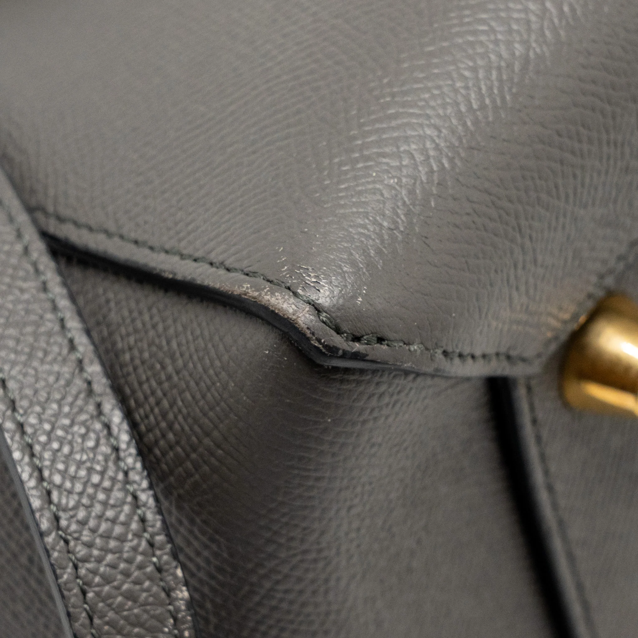 Celine Mini Belt Bag Calfskin Grey GHW - Image 9