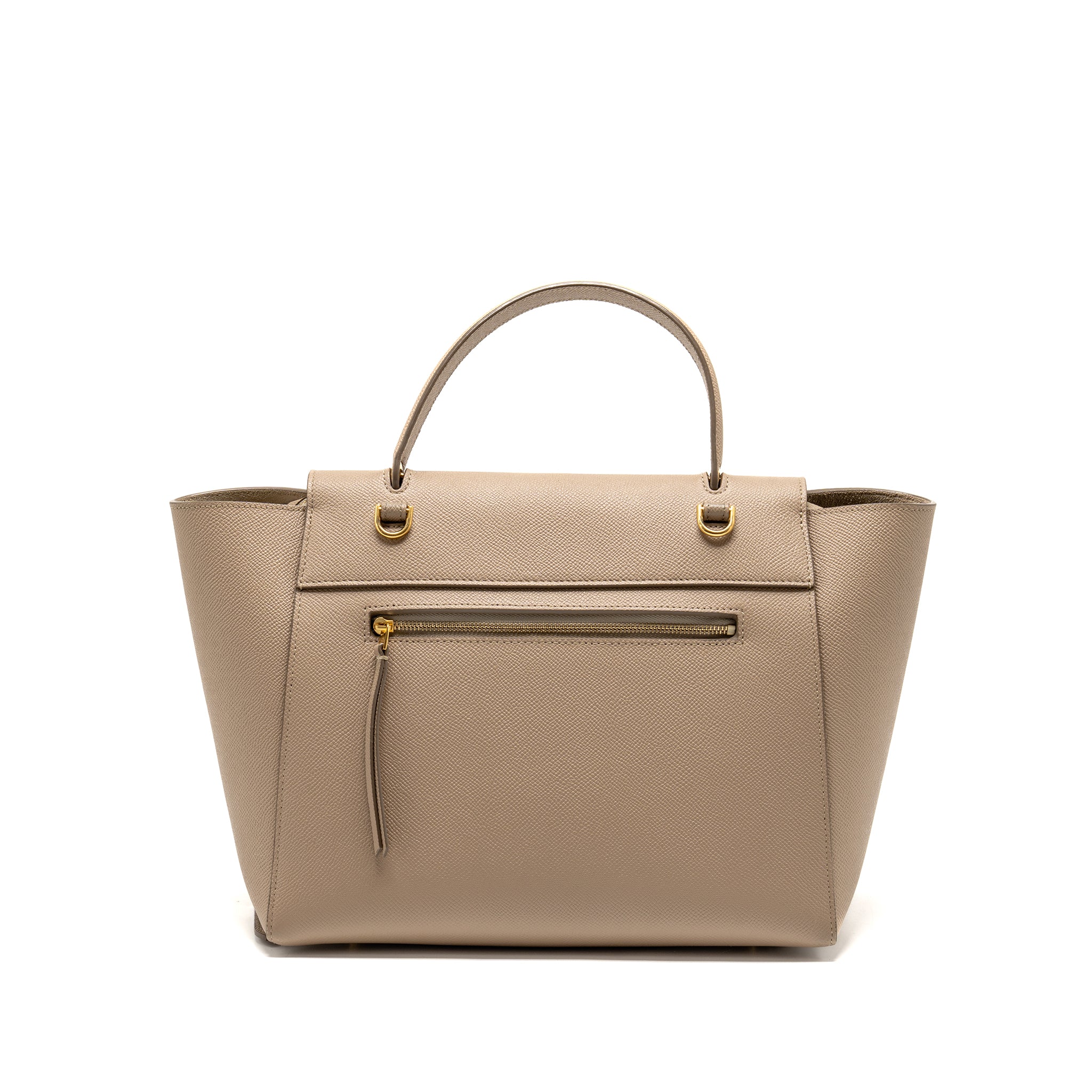 Celine Mini Belt Bag Calfskin Light Taupe GHW - Image 2