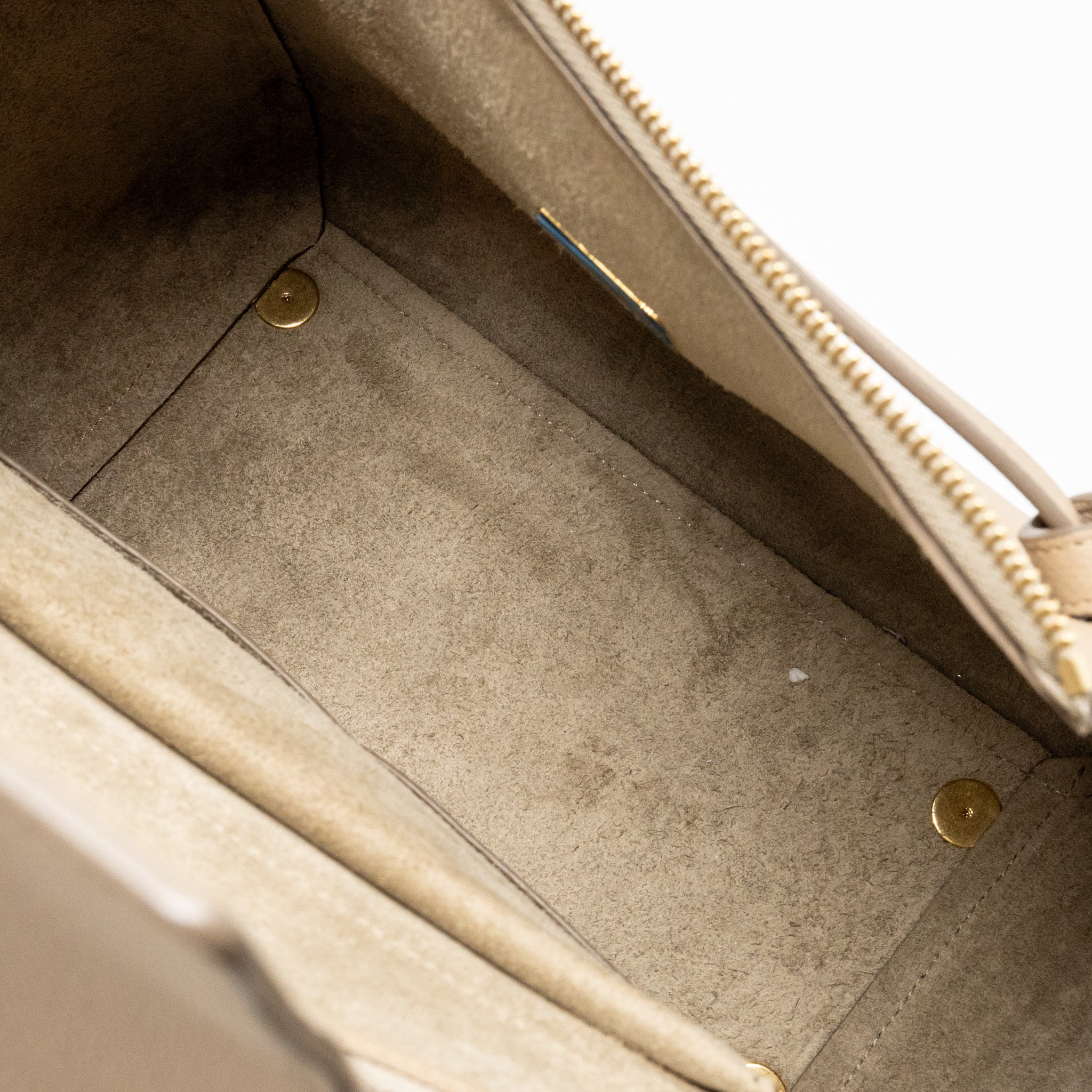 Celine Mini Belt Bag Grained Calfskin Light Taupe GHW - Image 15