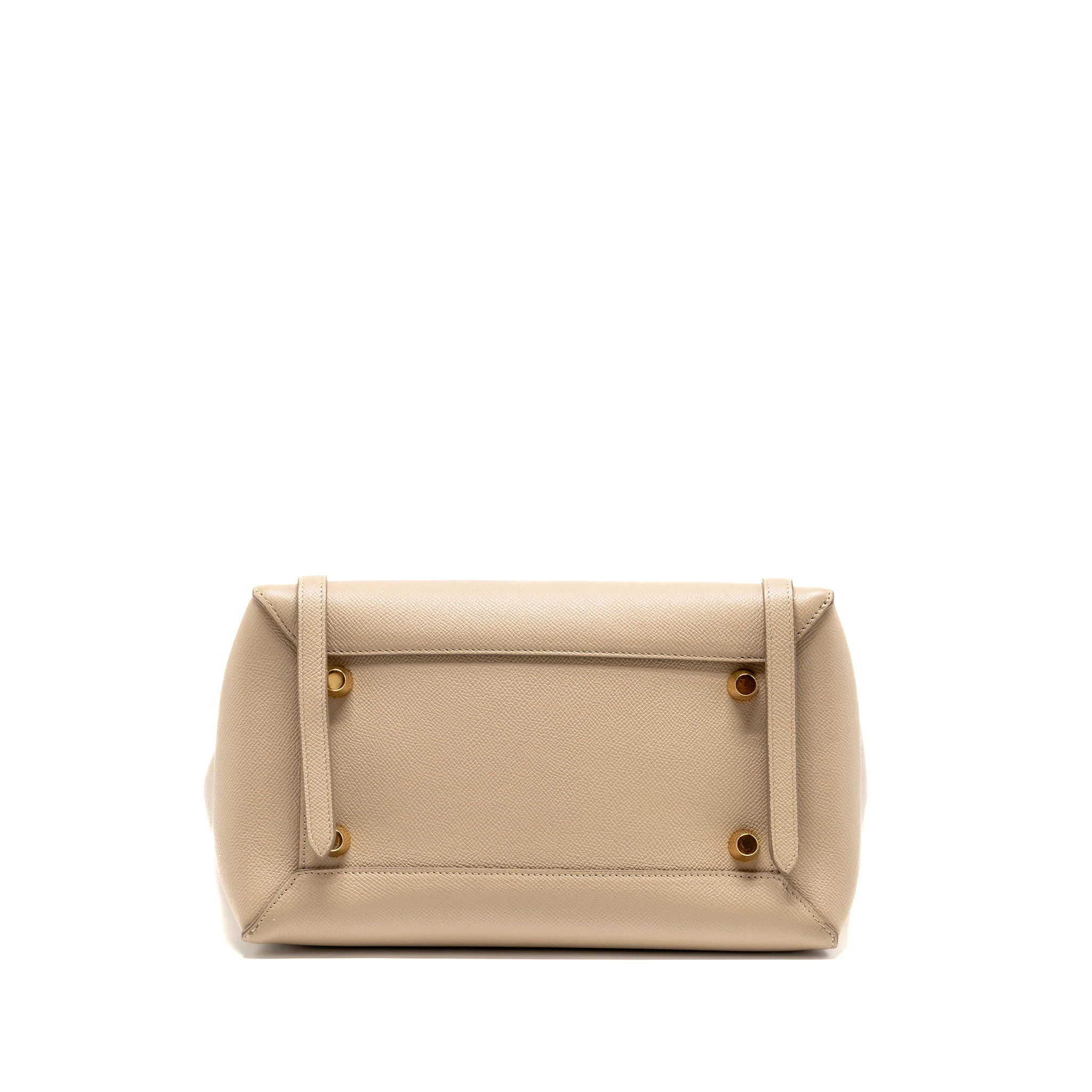 Celine Mini Belt Bag Grained Calfskin Light Taupe GHW - Image 5