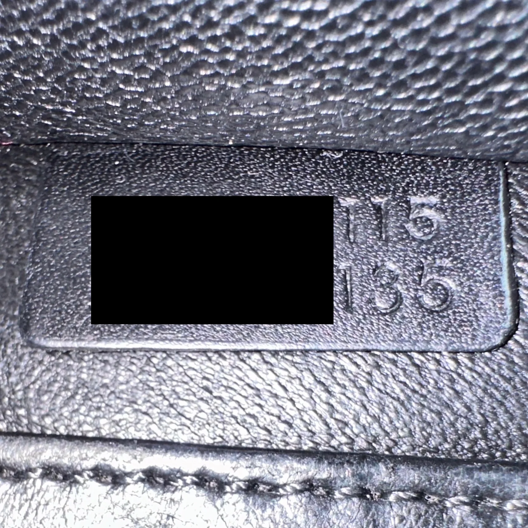 Celine Nano Luggage bag calfskin black / white GHW - Image 18