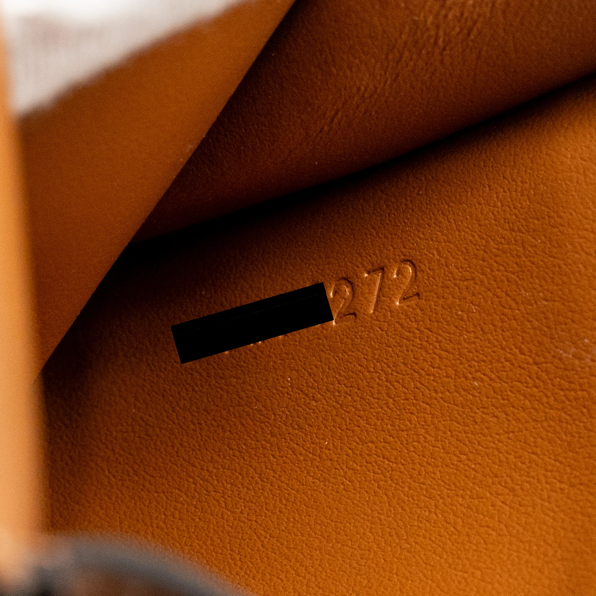 Celine Phone Pouch with Flap Triomphe Canvas /Lambskin White/Tan - Image 10