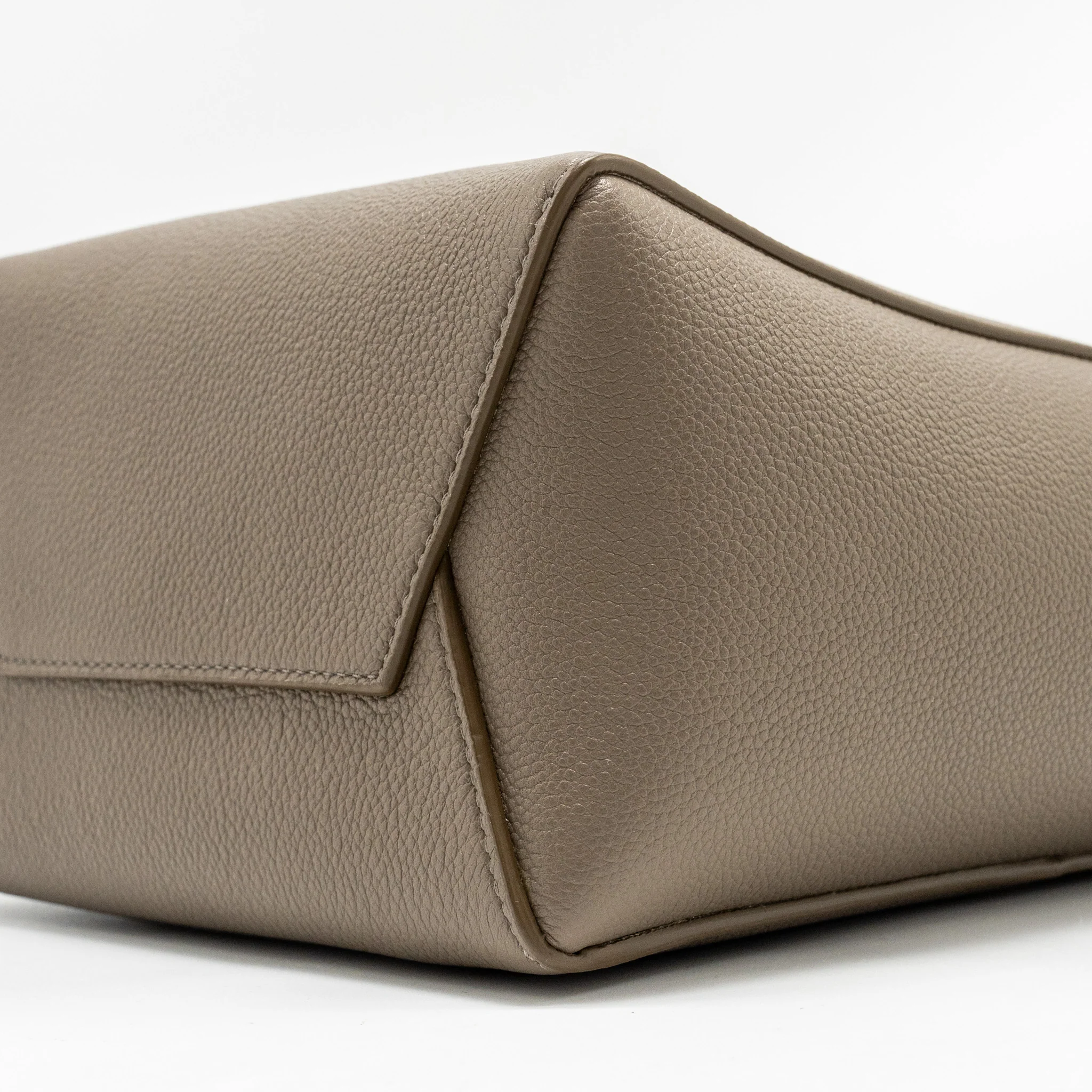 Celine Sangle Bucket Bag Calfskin Grey GHW - Image 7